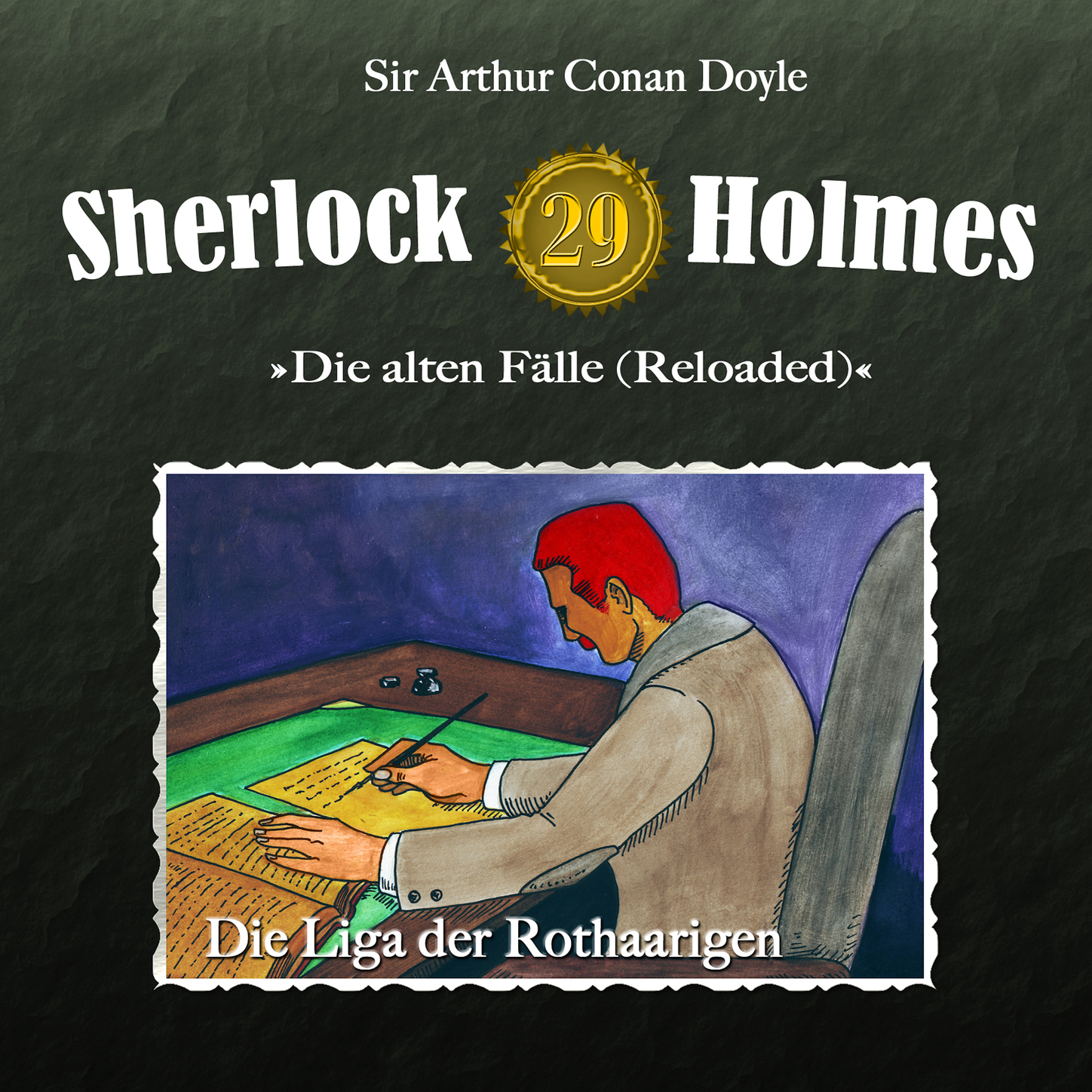 Обложка книги «Sherlock Holmes, Die alten Fälle (Reloaded), Fall 29: Die Liga der Rothaarigen»