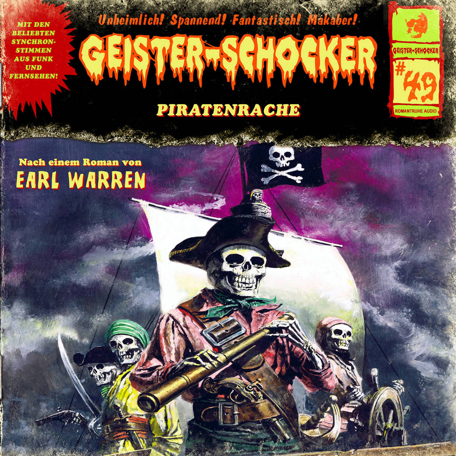 Обложка книги «Geister-Schocker, Folge 49: Piratenrache»
