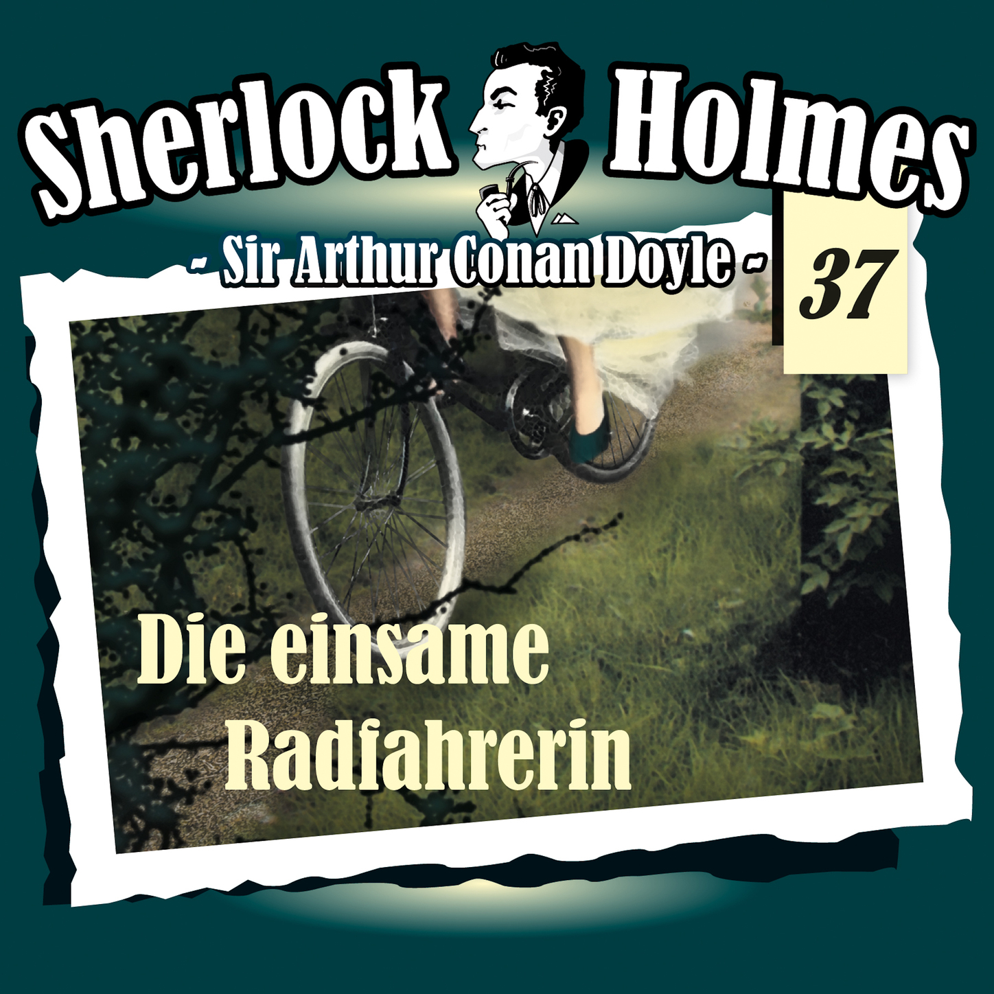 Обложка книги «Sherlock Holmes, Die Originale, Fall 37: Die einsame Radfahrerin»
