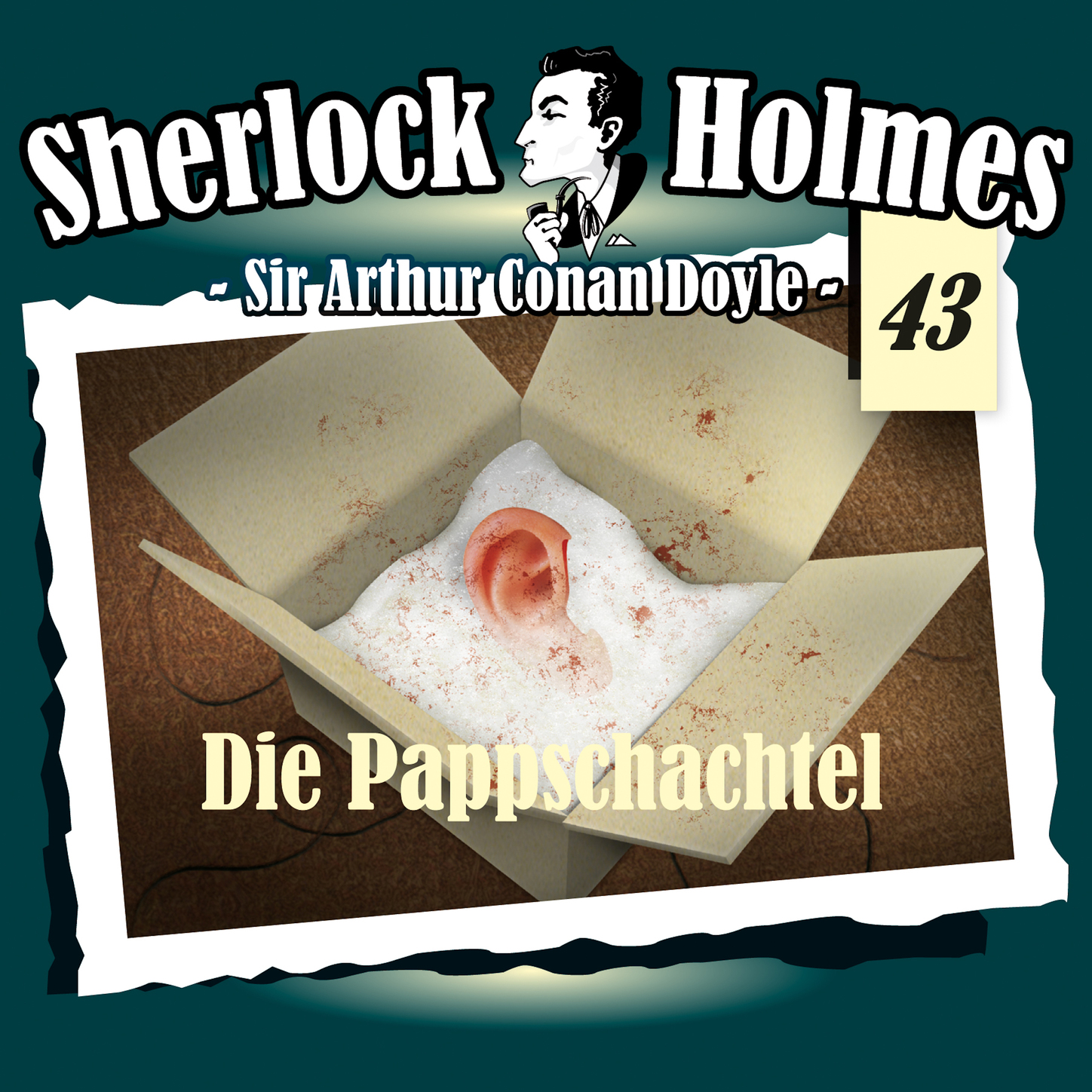 Обложка книги «Sherlock Holmes, Die Originale, Fall 43: Die Pappschachtel»