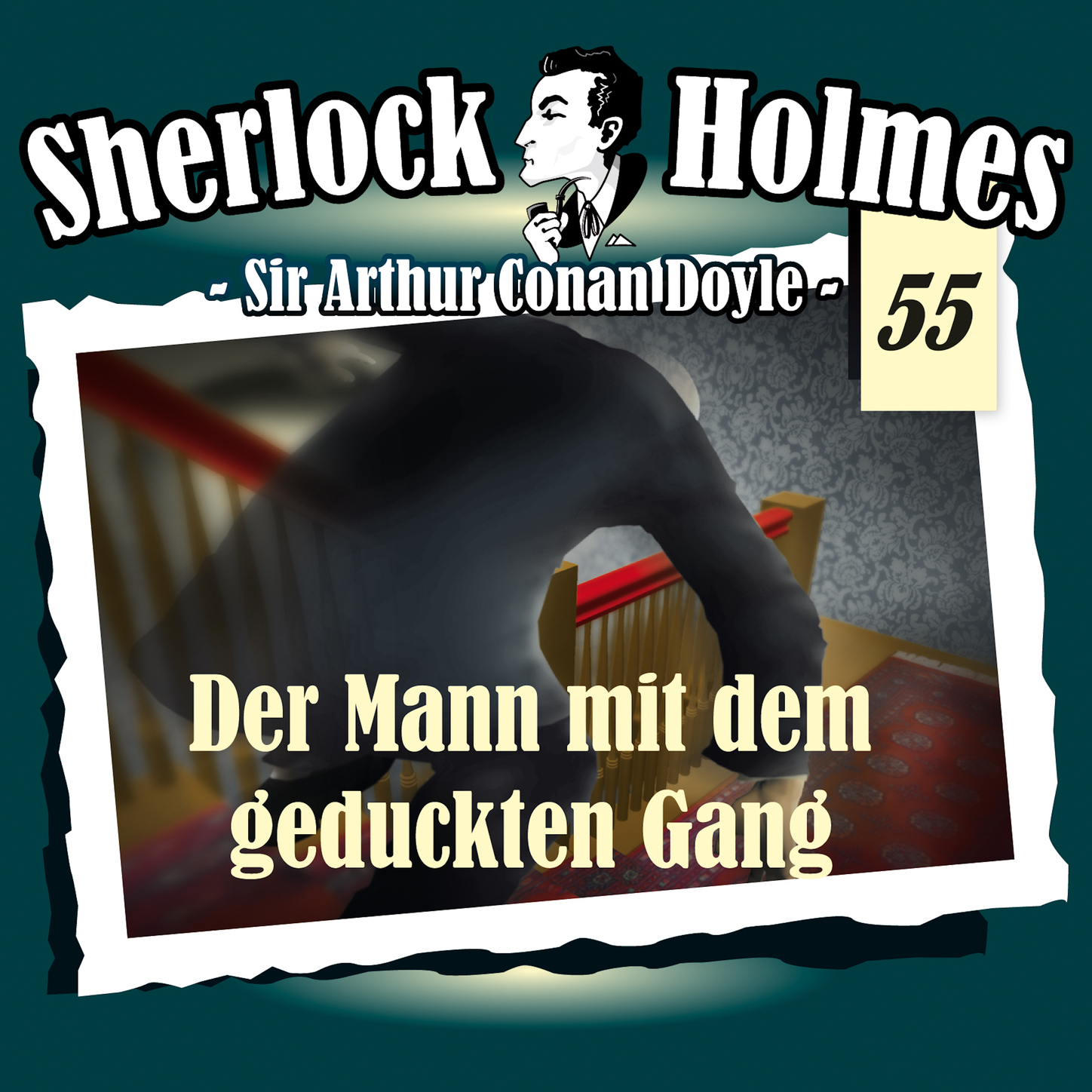 Обложка книги «Sherlock Holmes, Die Originale, Fall 55: Der Mann mit dem geduckten Gang»