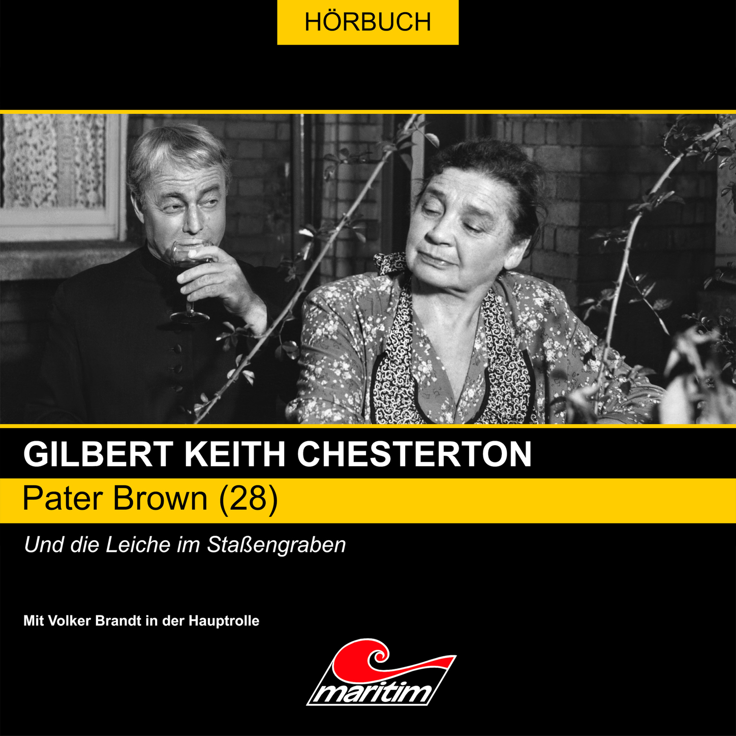 Обложка книги «Pater Brown, Folge 28: Die Leiche im Straßengraben»