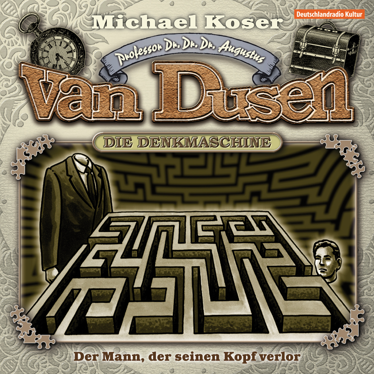 Обложка книги «Professor van Dusen, Folge 4: Der Mann, der seinen Kopf verlor»
