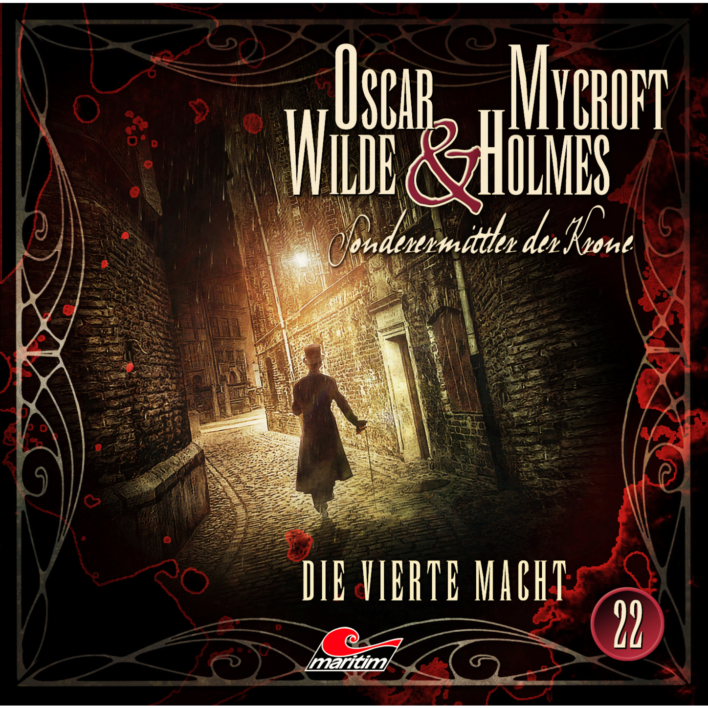 Обложка книги «Oscar Wilde & Mycroft Holmes, Sonderermittler der Krone, Folge 22: Die vierte Macht»