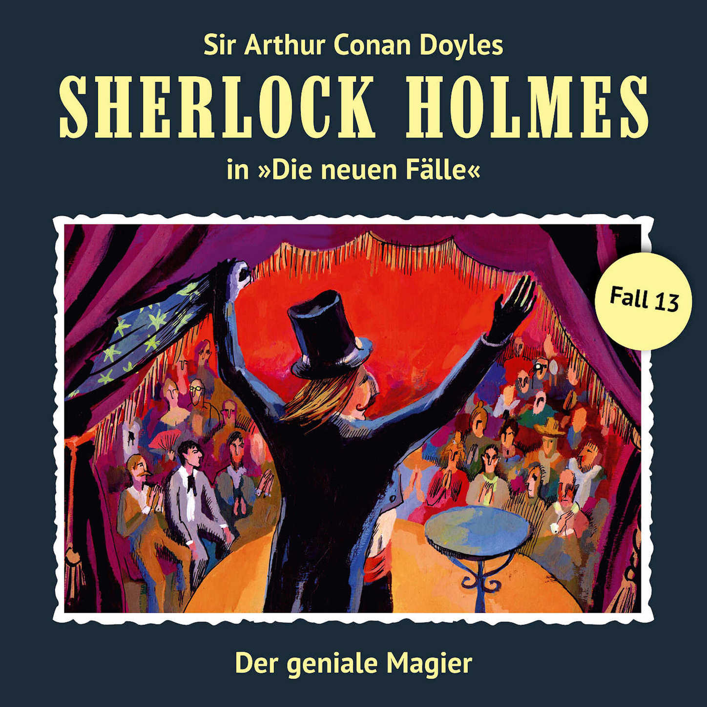 Обложка книги «Sherlock Holmes, Die neuen Fälle, Fall 13: Der geniale Magier»