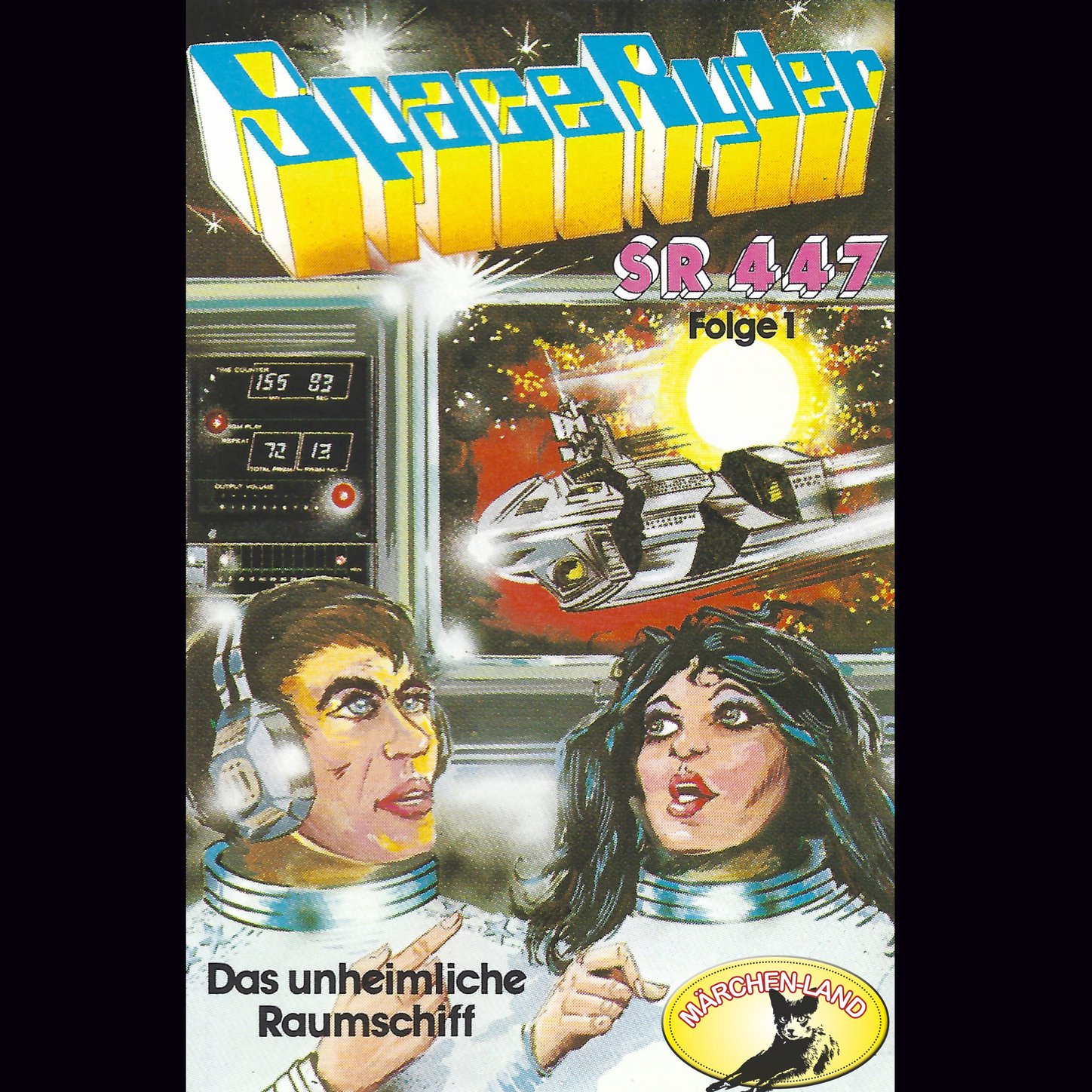 Обложка книги «Space Ryder SR-447, Folge 1: Das unheimliche Raumschiff»