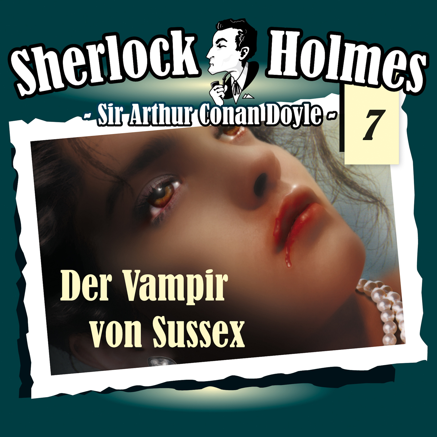 Обложка книги «Sherlock Holmes, Die Originale, Fall 7: Der Vampir von Sussex»