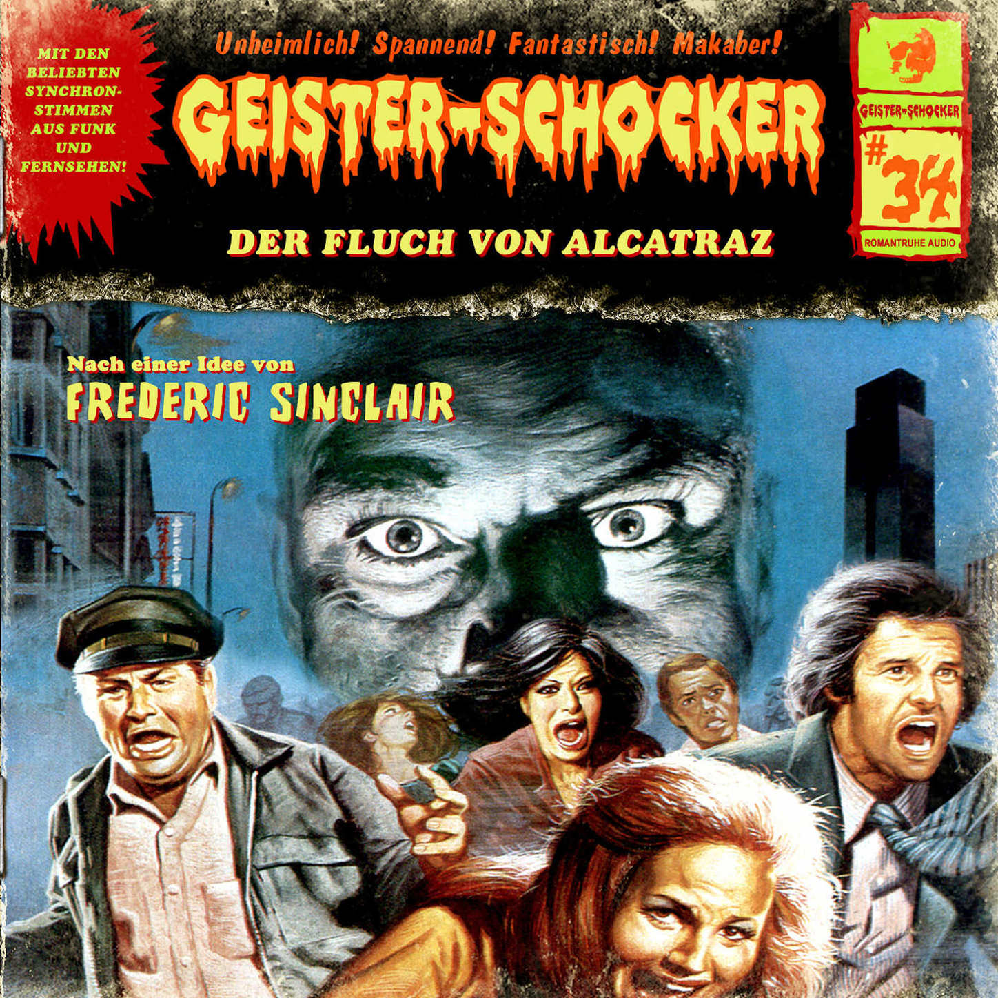 Обложка книги «Geister-Schocker, Folge 34: Der Fluch von Alcatraz»