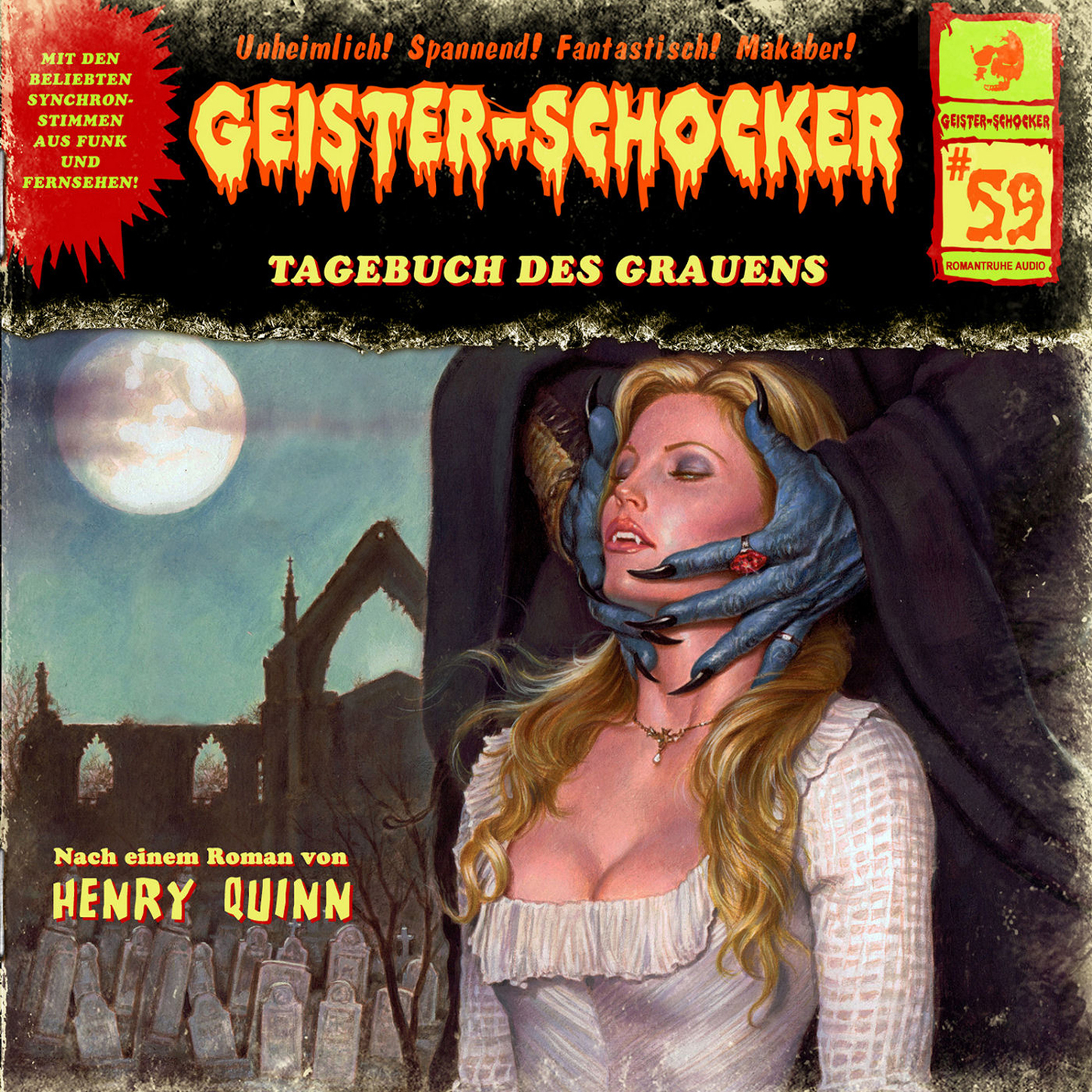 Обложка книги «Geister-Schocker, Folge 59: Tagebuch des Grauens»