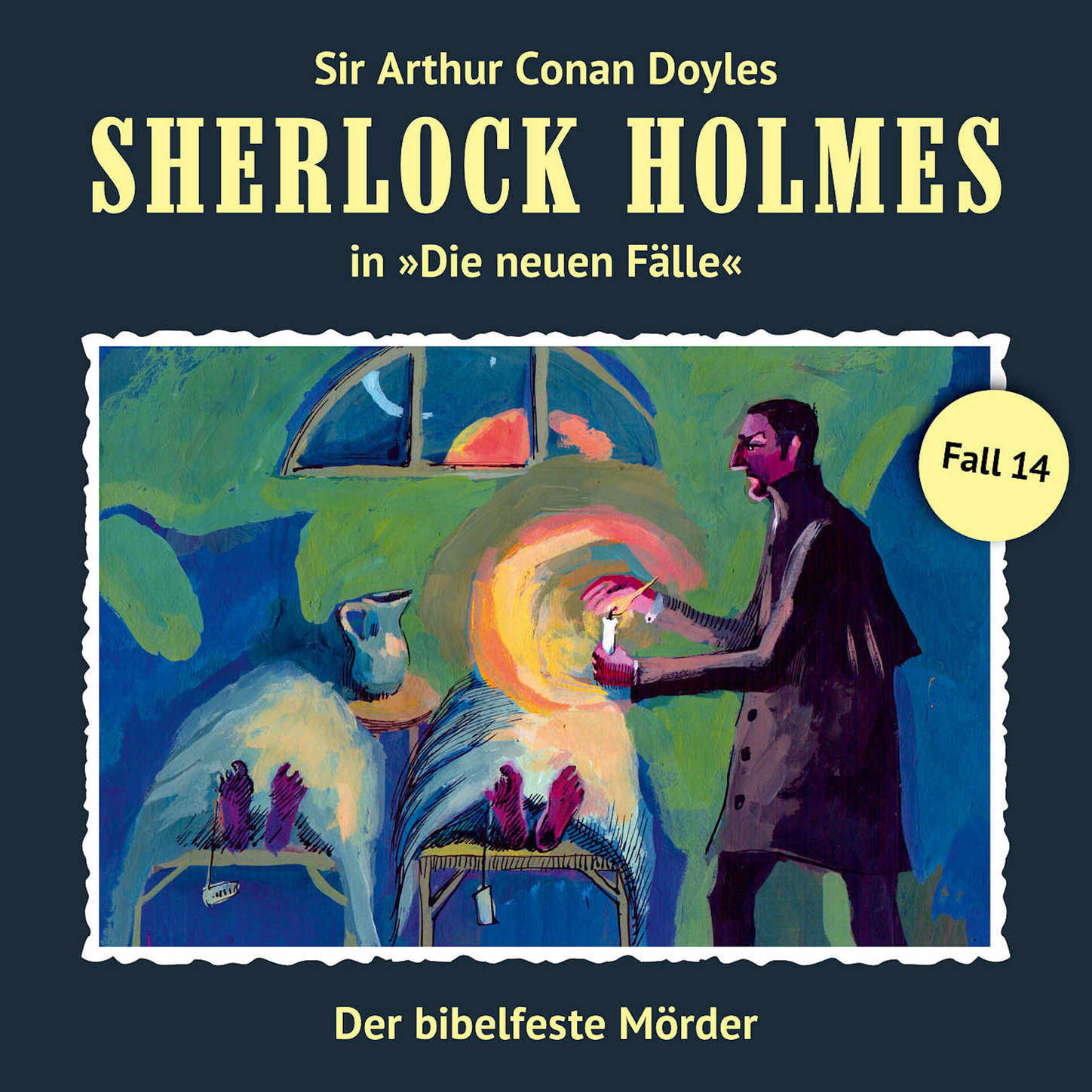 Обложка книги «Sherlock Holmes, Die neuen Fälle, Fall 14: Der bibelfeste Mörder»