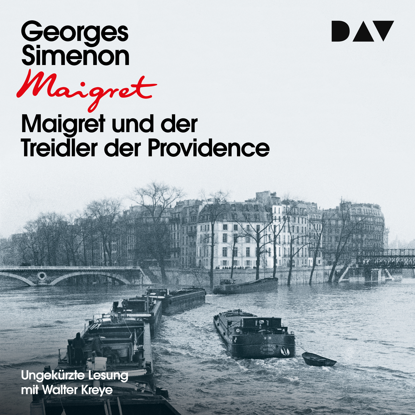 Обложка книги «Maigret und der Treidler der Providence (Ungekürzte Lesung)»