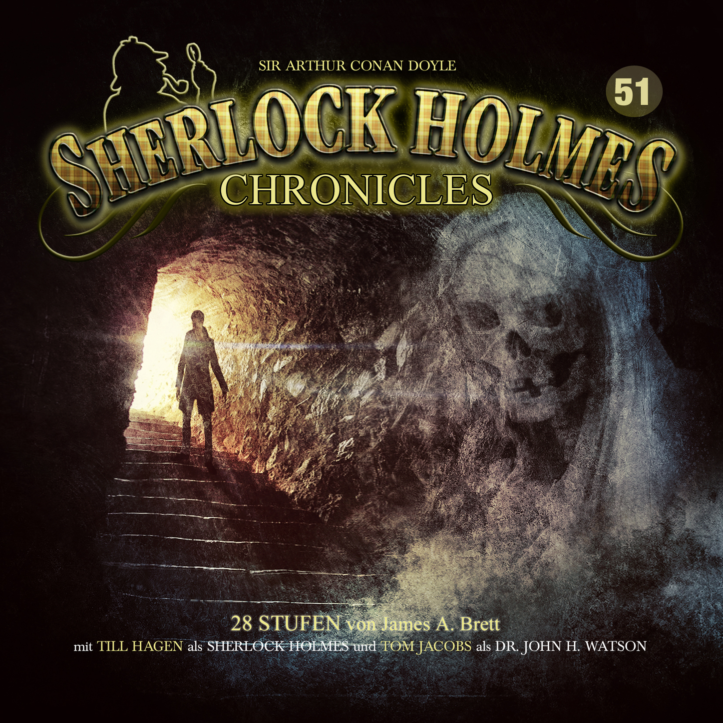 Обложка книги «Sherlock Holmes Chronicles, Folge 51: 28 Stufen»