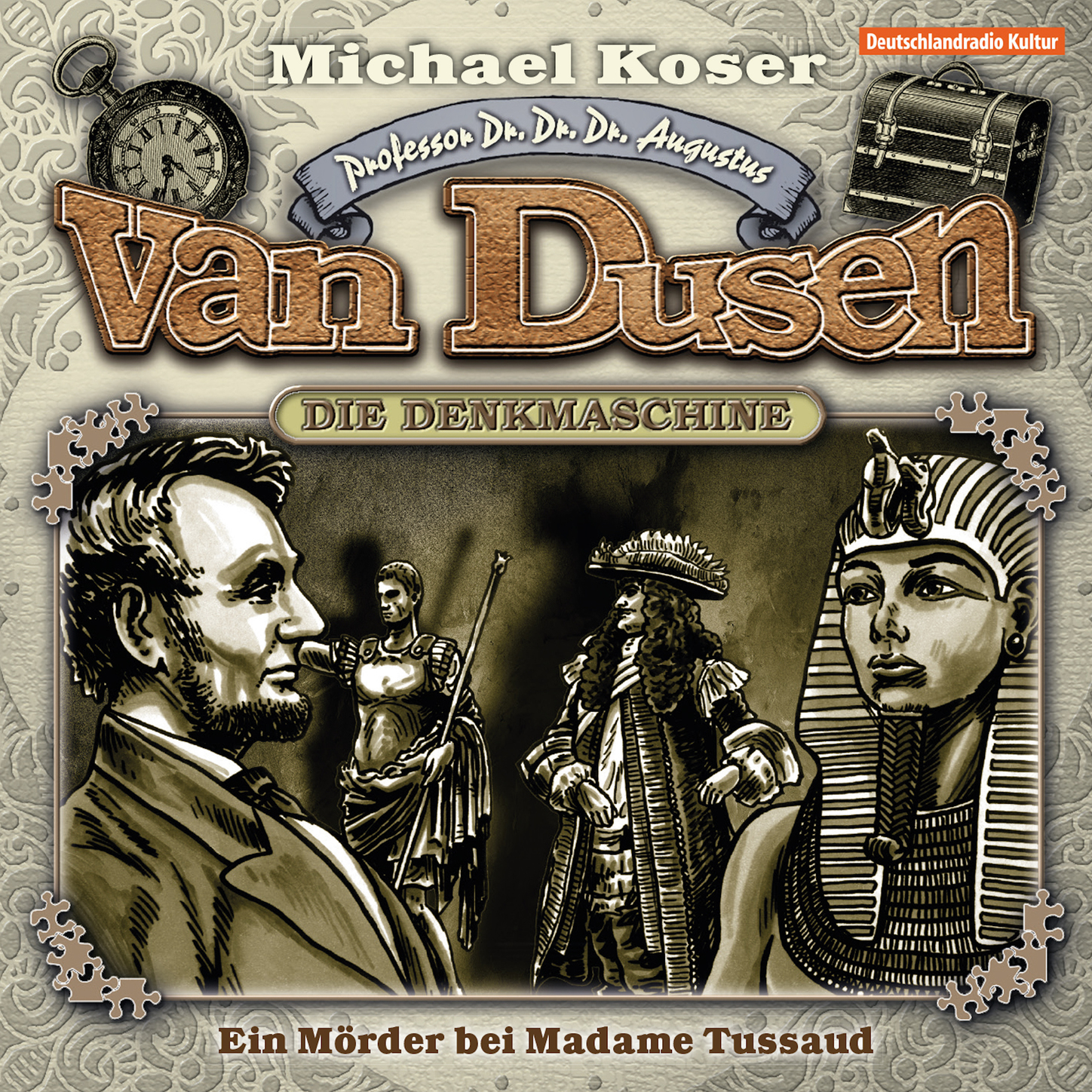 Обложка книги «Professor van Dusen, Folge 9: Ein Mörder bei Madame Tussaud»