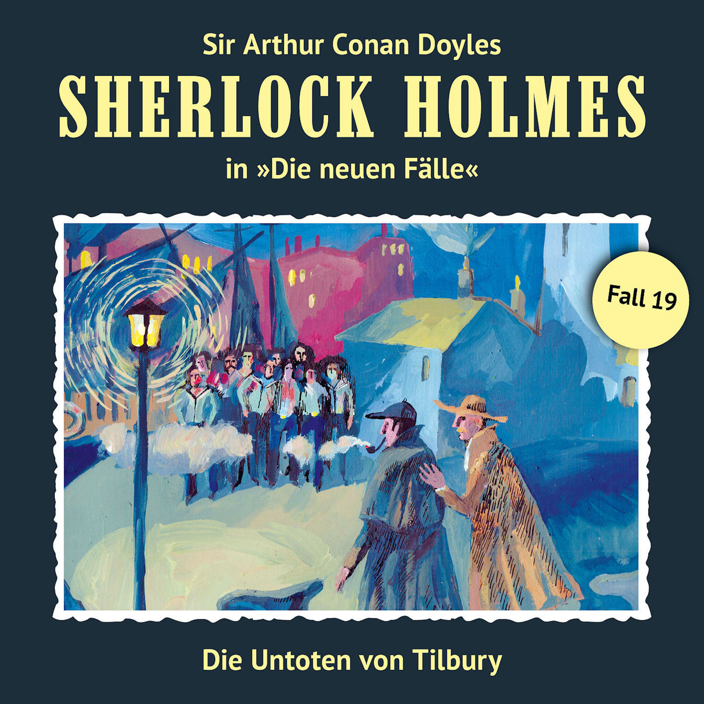 Обложка книги «Sherlock Holmes, Die neuen Fälle, Fall 19: Die Untoten von Tilbury»