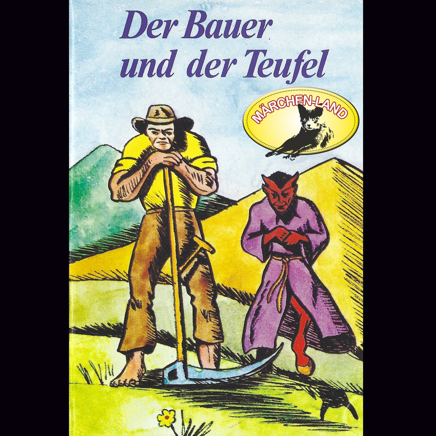 Обложка книги «Gebrüder Grimm, Der Bauer und der Teufel und weitere Märchen»