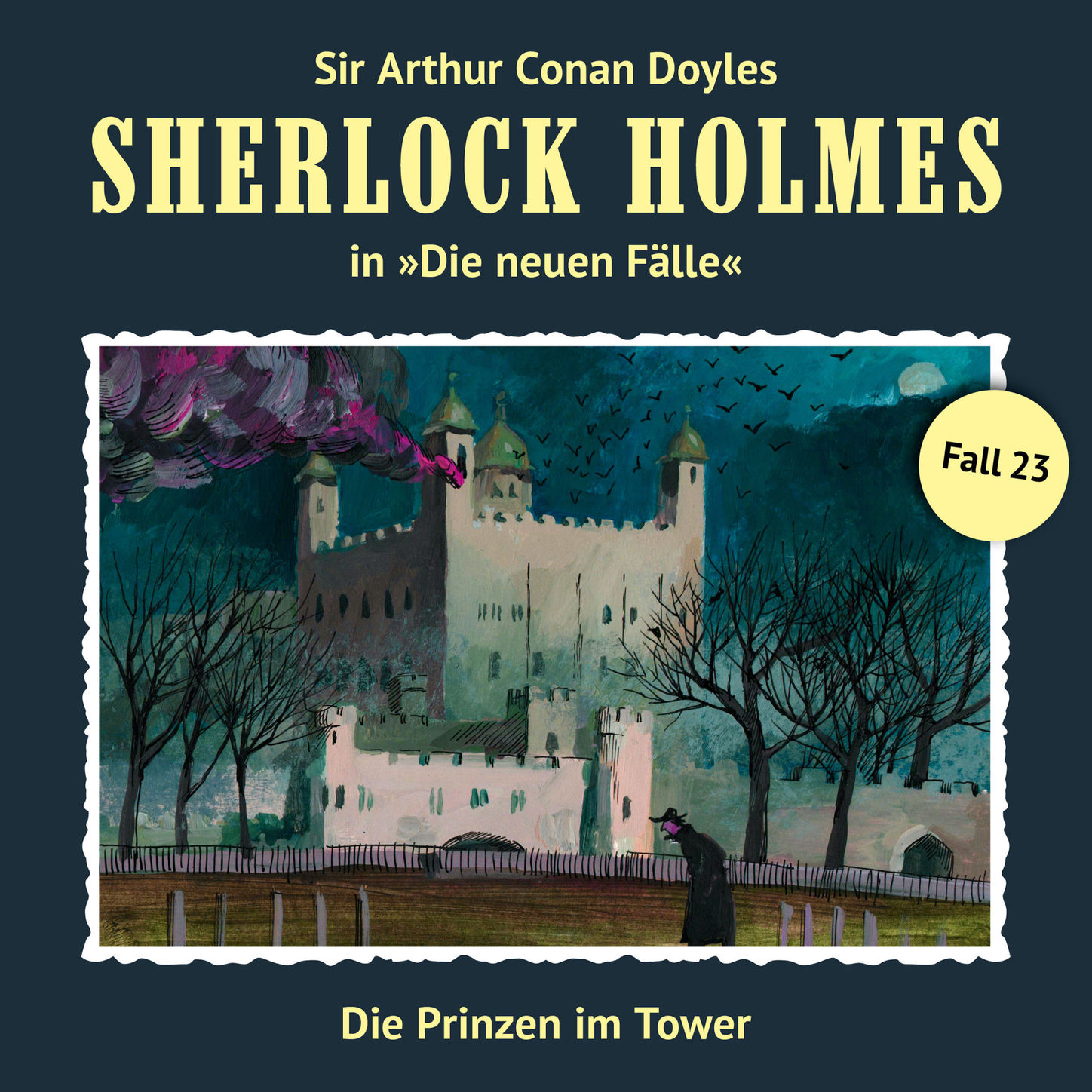 Обложка книги «Sherlock Holmes, Die neuen Fälle, Fall 23: Die Prinzen im Tower»