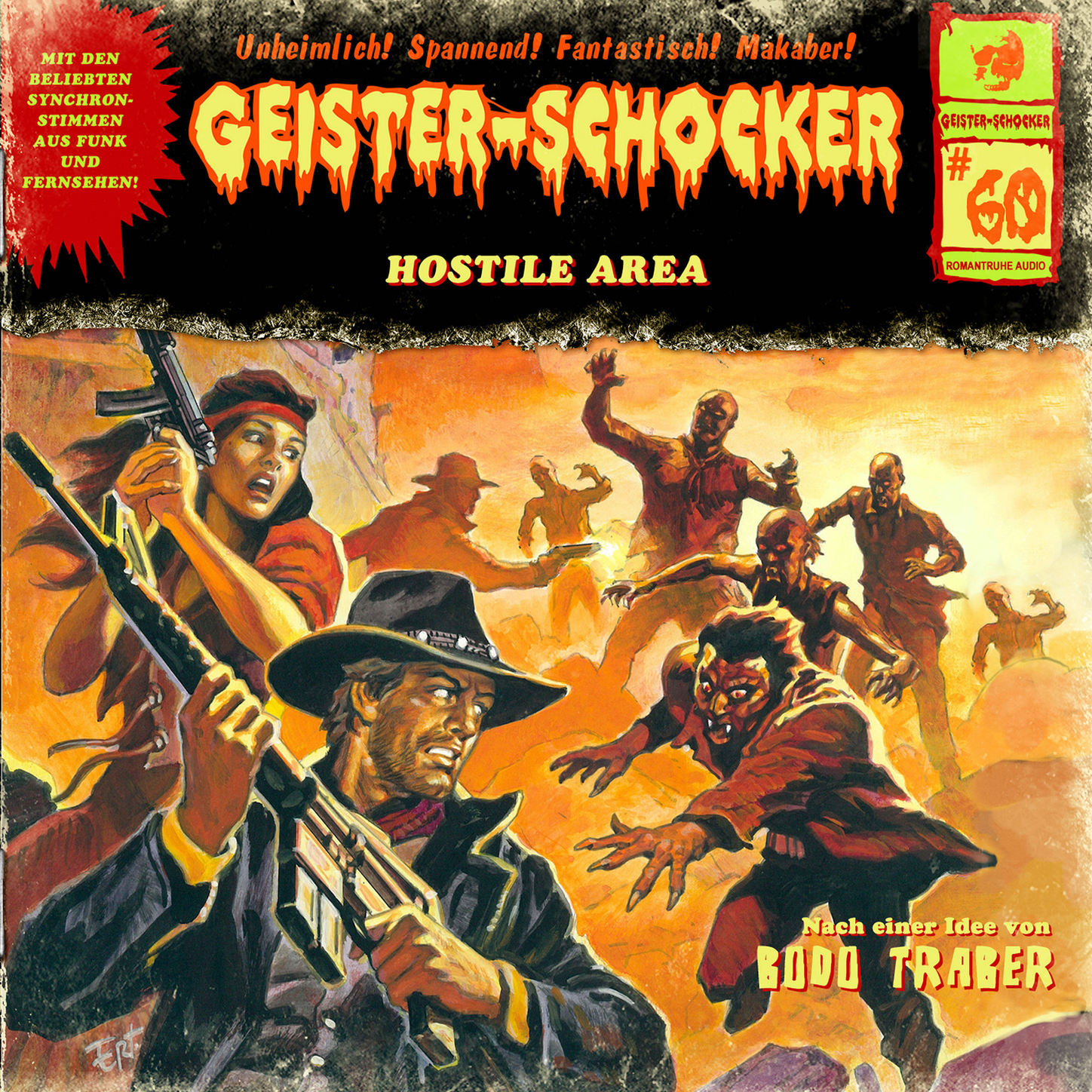 Обложка книги «Geister-Schocker, Folge 60: Hostile Area»