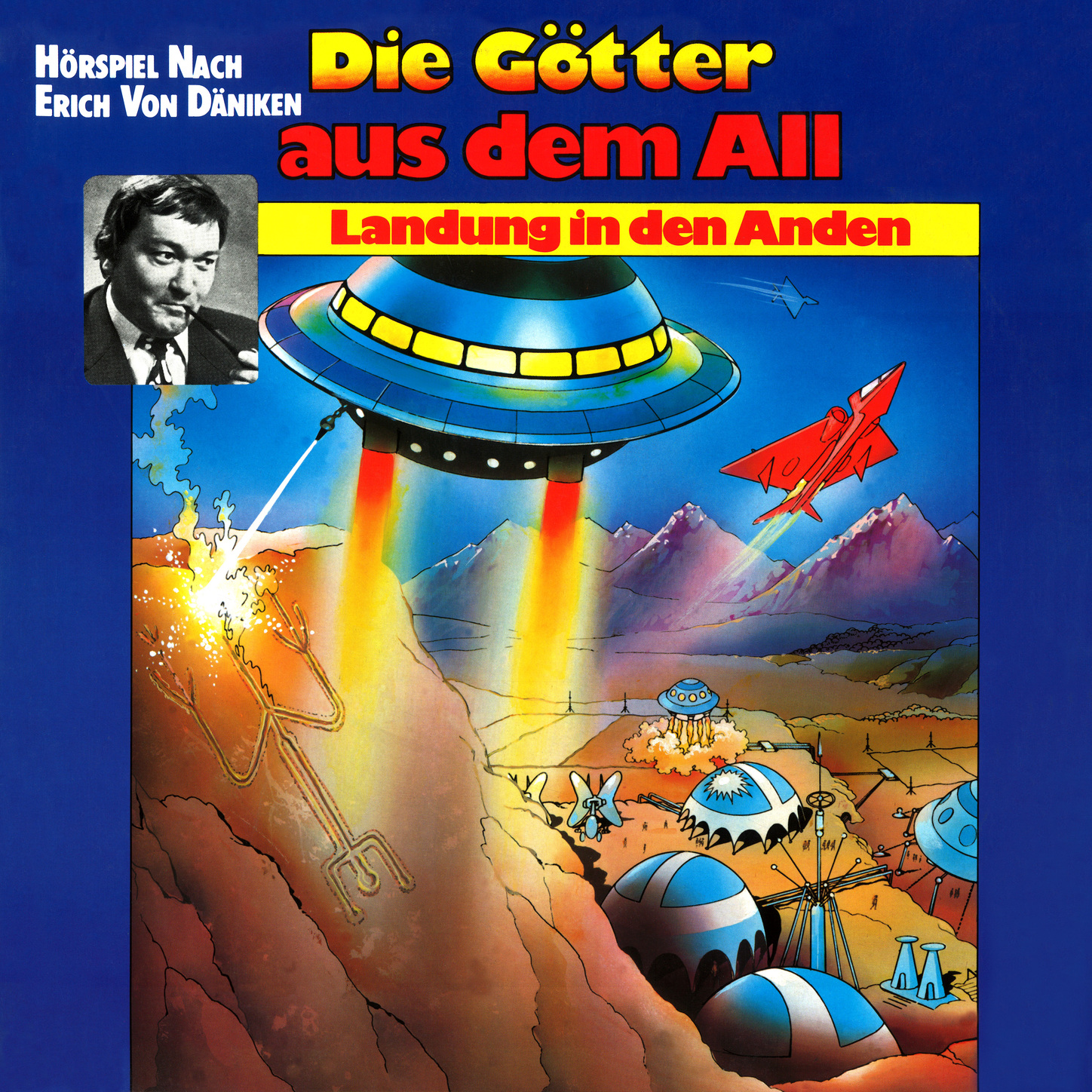 Обложка книги «Die Götter aus dem All, Landung in den Anden»