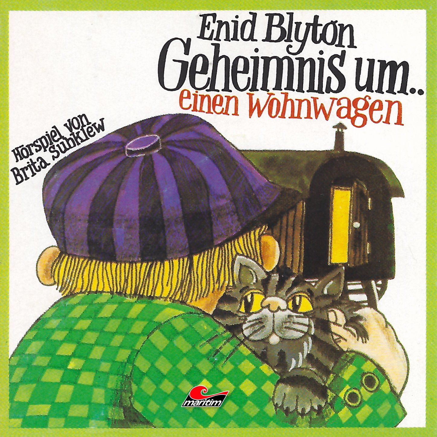 Обложка книги «Enid Blyton, Geheimnis um einen Wohnwagen»
