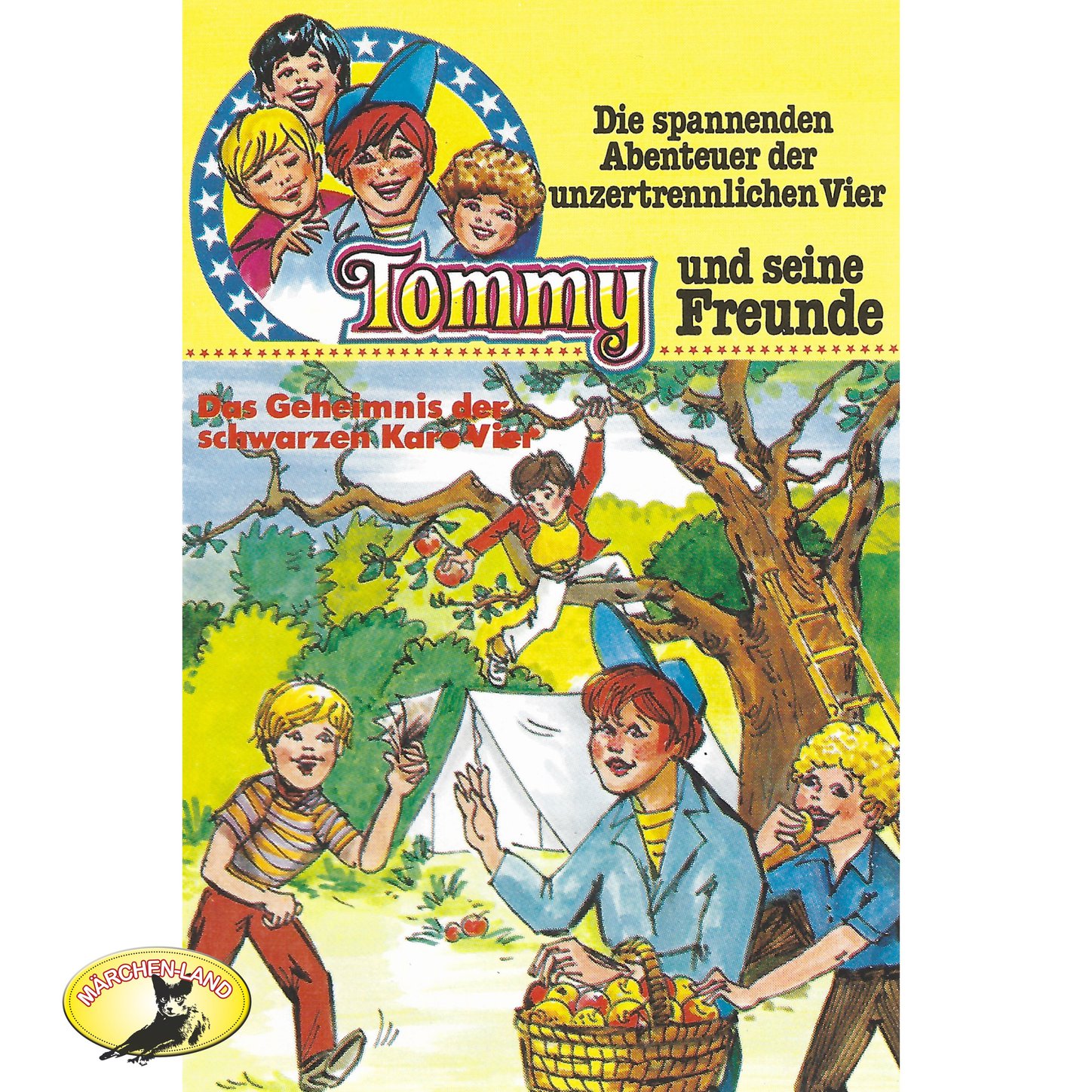 Обложка книги «Tommy und seine Freunde, Folge 10: Das Geheimnis der schwarzen Karo Vier»