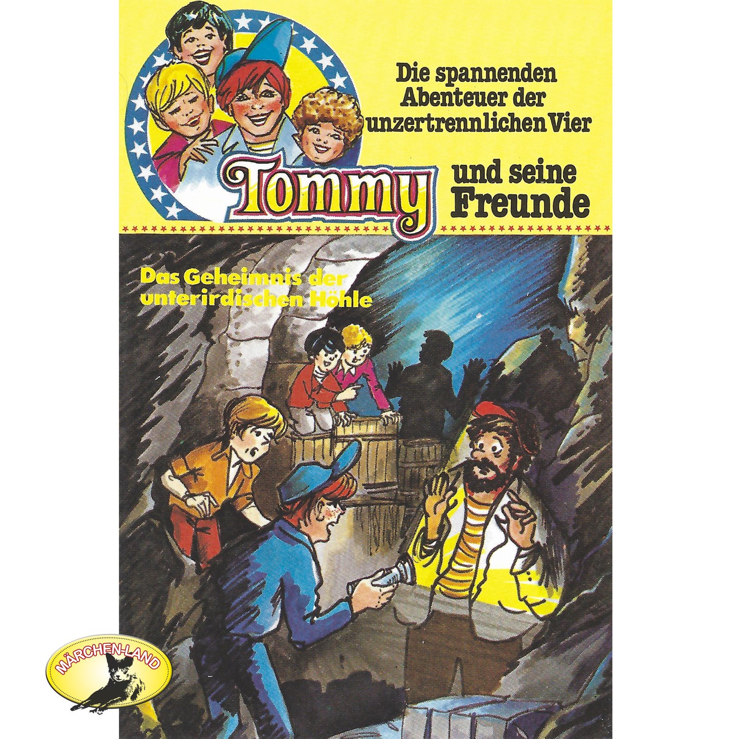 Обложка книги «Tommy und seine Freunde, Folge 8: Das Geheimnis der unterirdischen Höhle»