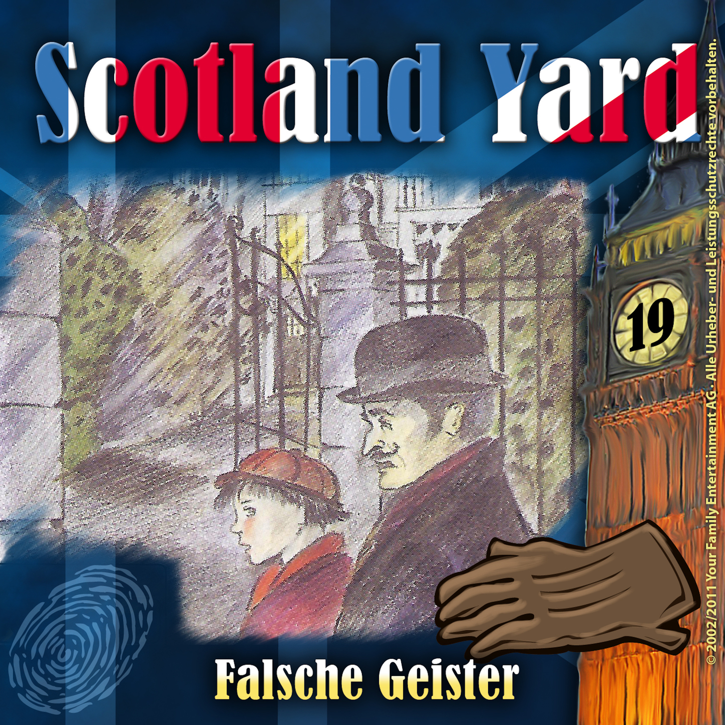 Обложка книги «Scotland Yard, Folge 19: Falsche Geister»