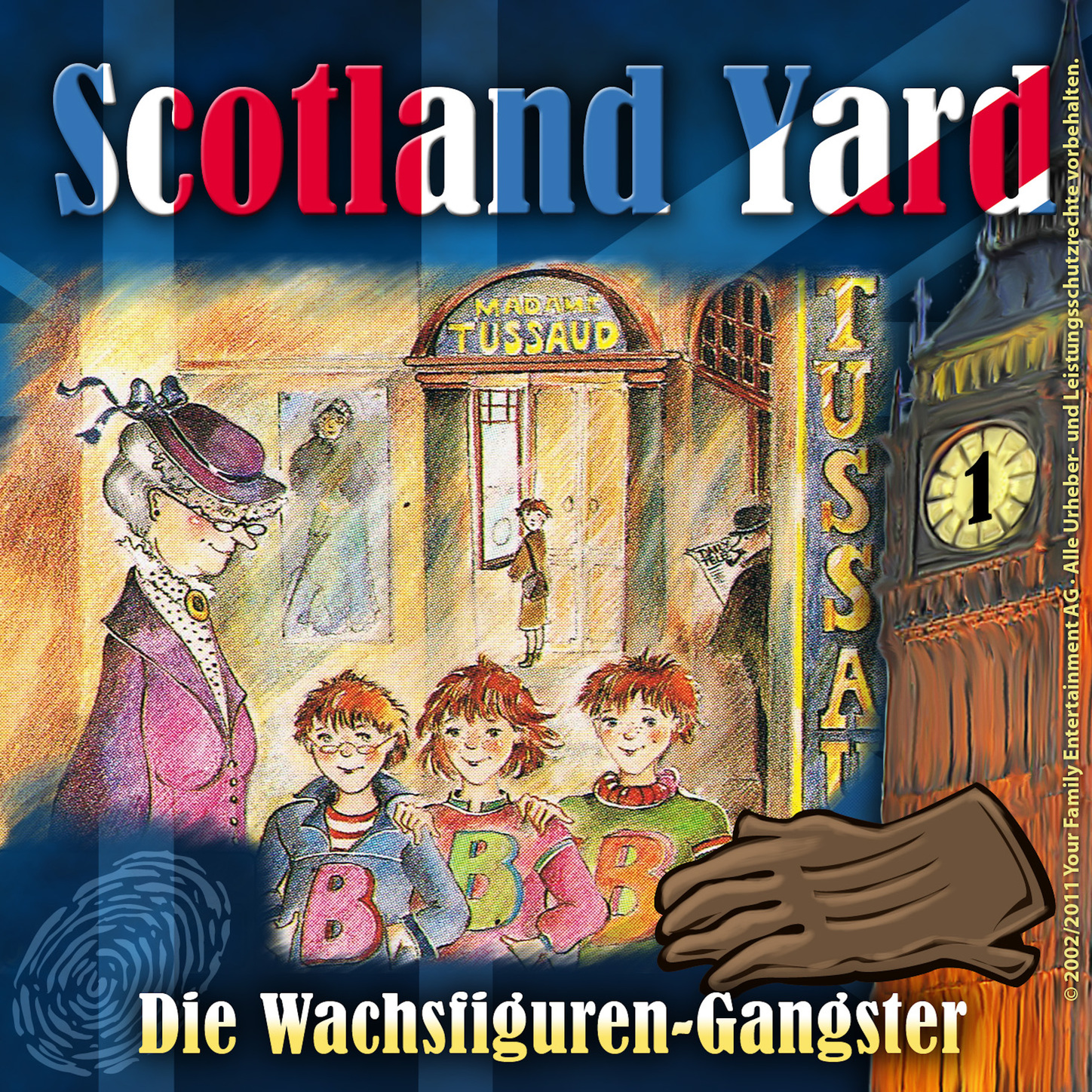 Обложка книги «Scotland Yard, Folge 1: Die Wachsfiguren-Gangster»