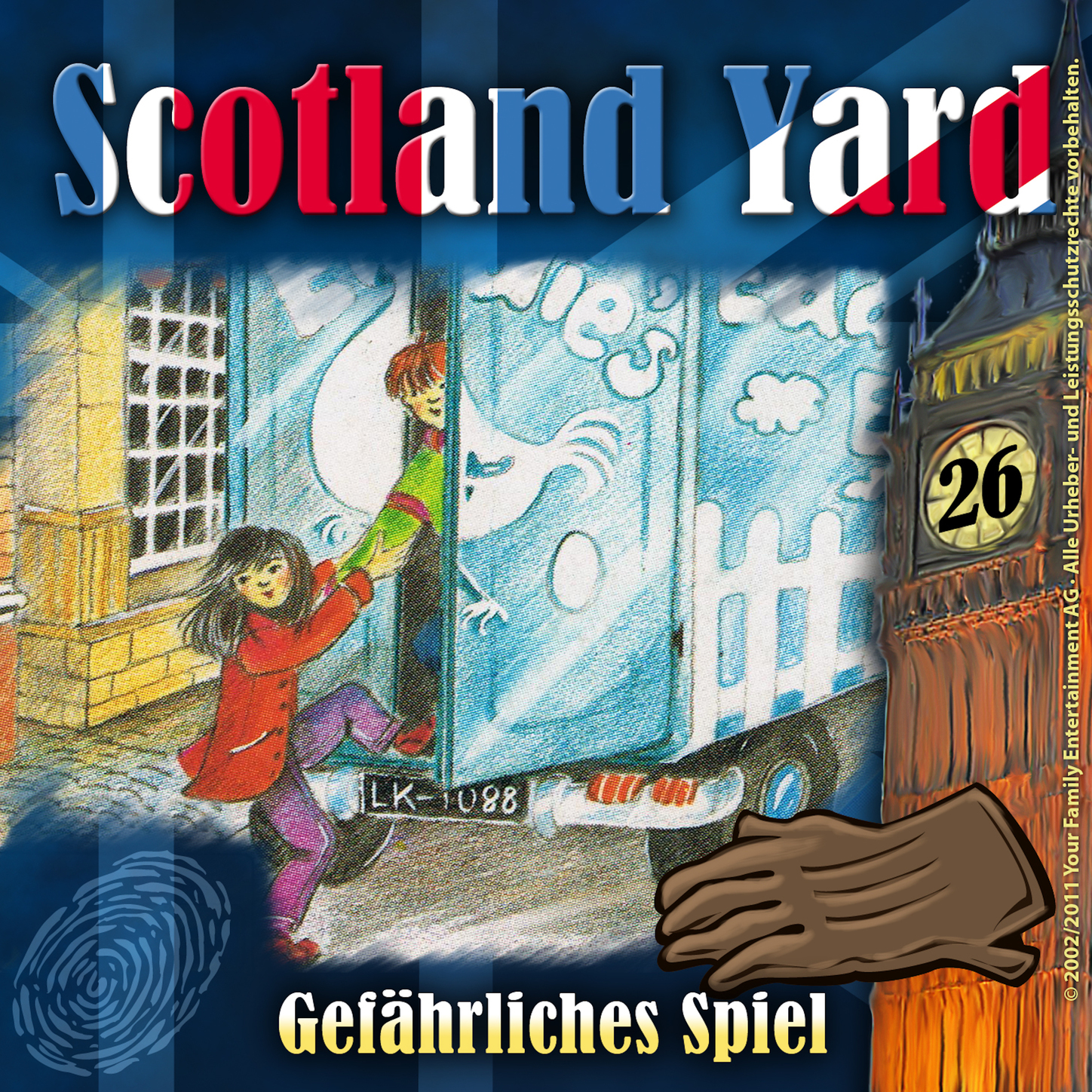 Обложка книги «Scotland Yard, Folge 26: Gefährliches Spiel»