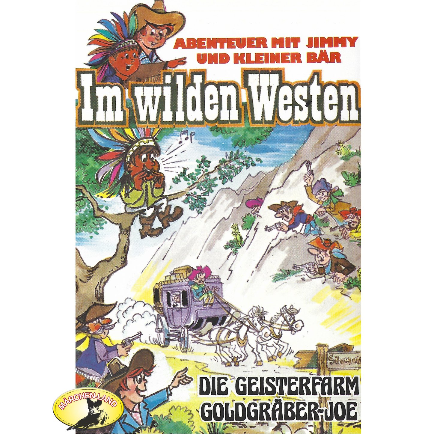 Обложка книги «Abenteuer im Wilden Westen, Folge 2: Die Geisterfarm / Goldgräber-Joe»