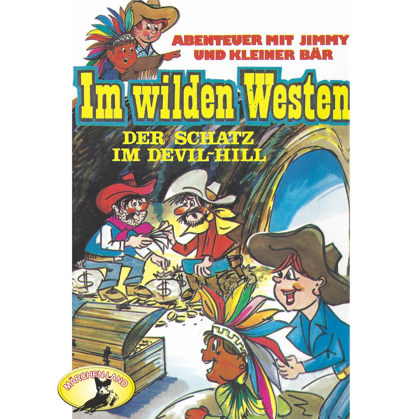Обложка книги «Abenteuer im Wilden Westen, Folge 1: Der Schatz im Devil-Hill»