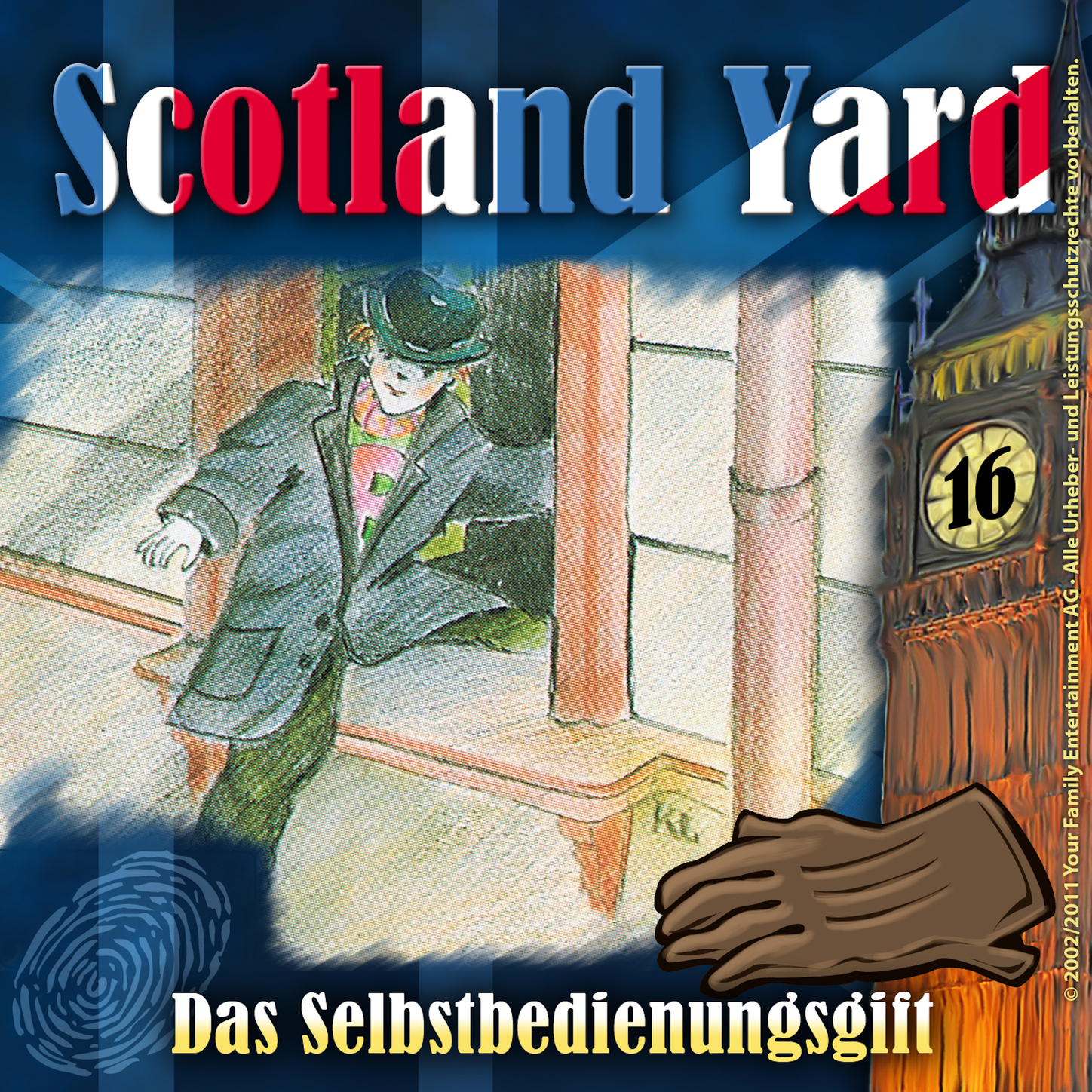 Обложка книги «Scotland Yard, Folge 16: Das Selbstbedienungsgift»