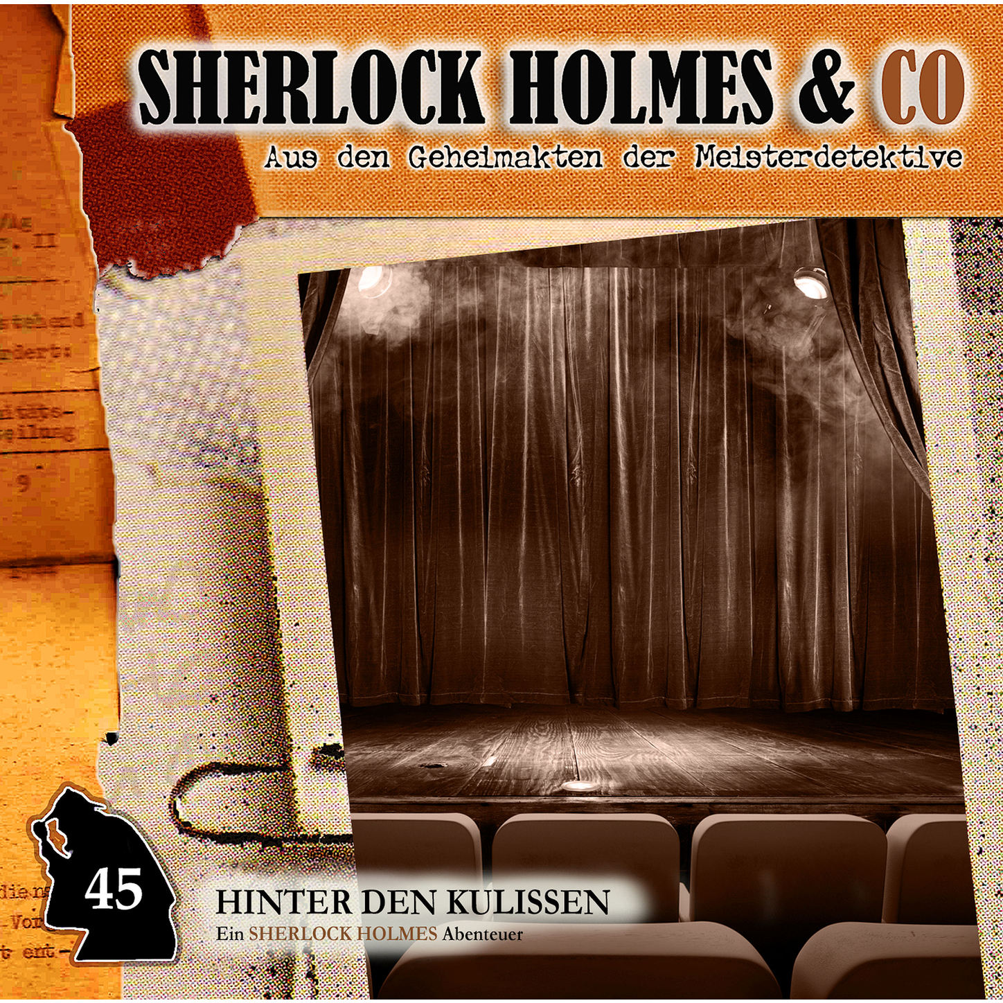 Обложка книги «Sherlock Holmes & Co, Folge 45: Hinter den Kulissen»