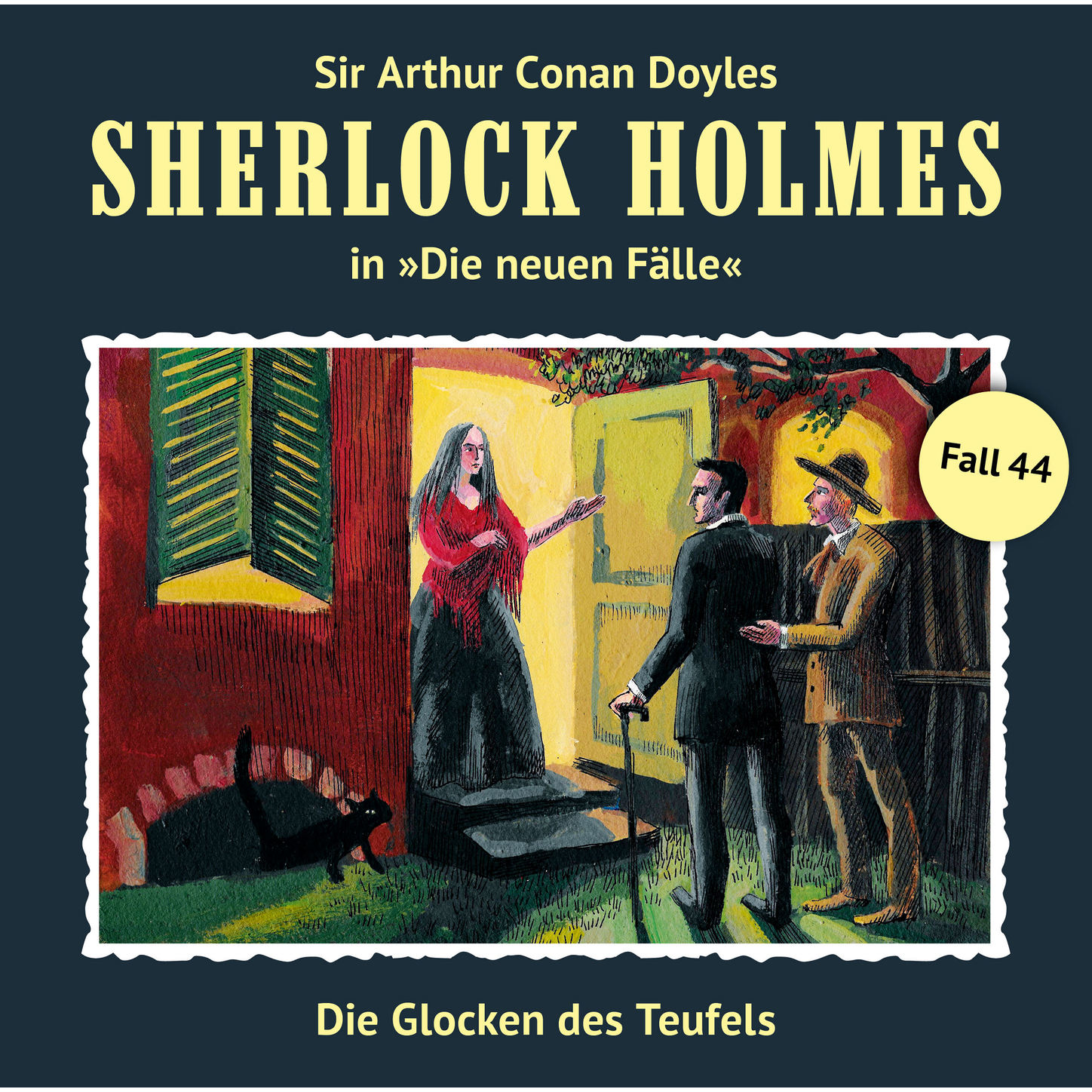 Обложка книги «Sherlock Holmes, Die neuen Fälle, Fall 44: Die Glocken des Teufels»