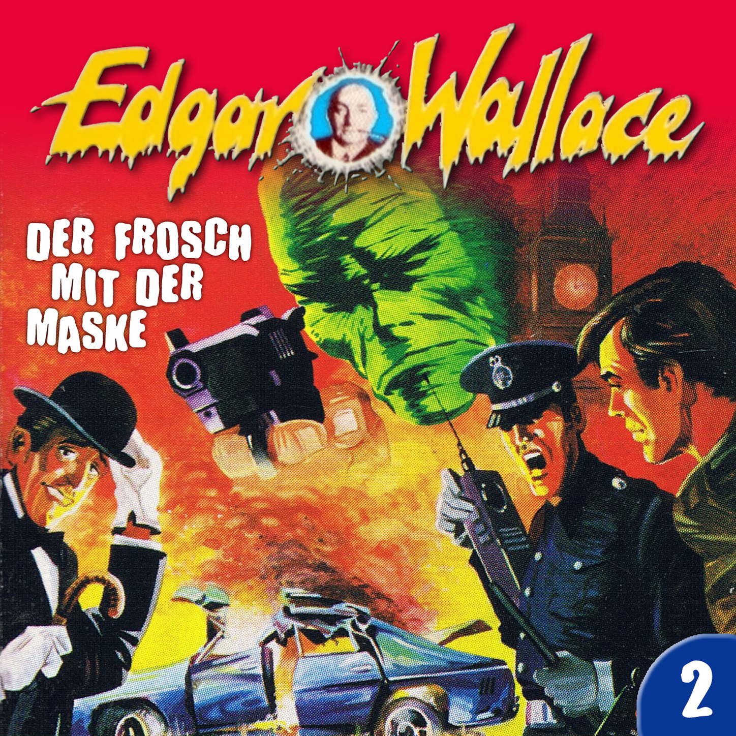 Обложка книги «Edgar Wallace, Folge 2: Der Frosch mit der Maske»
