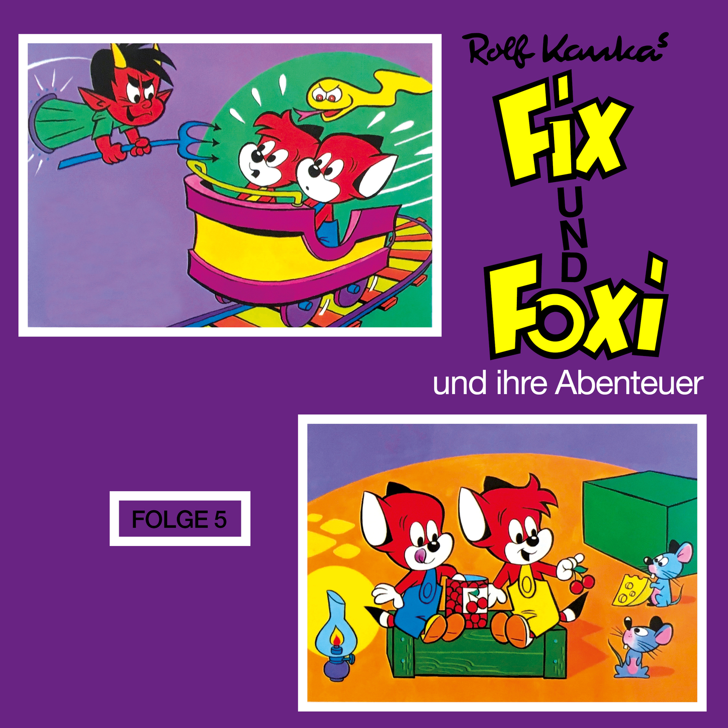 Обложка книги «Fix und Foxi, Fix und Foxi und ihre Abenteuer, Folge 5»