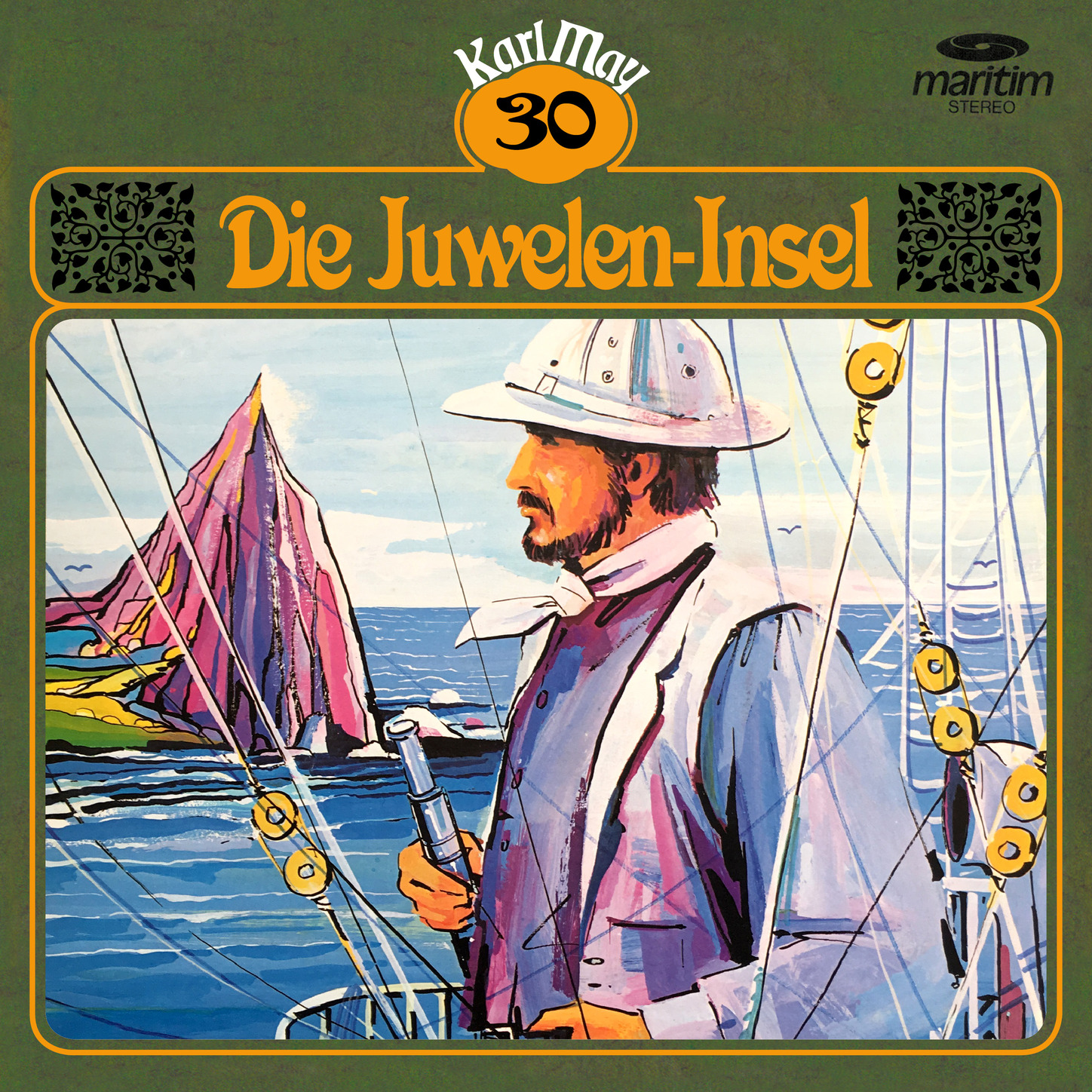 Обложка книги «Karl May, Grüne Serie, Folge 30: Die Juwelen-Insel»