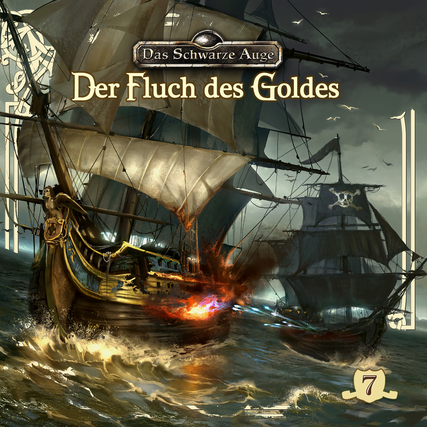 Обложка книги «Das schwarze Auge, Folge 7: Der Fluch des Goldes»
