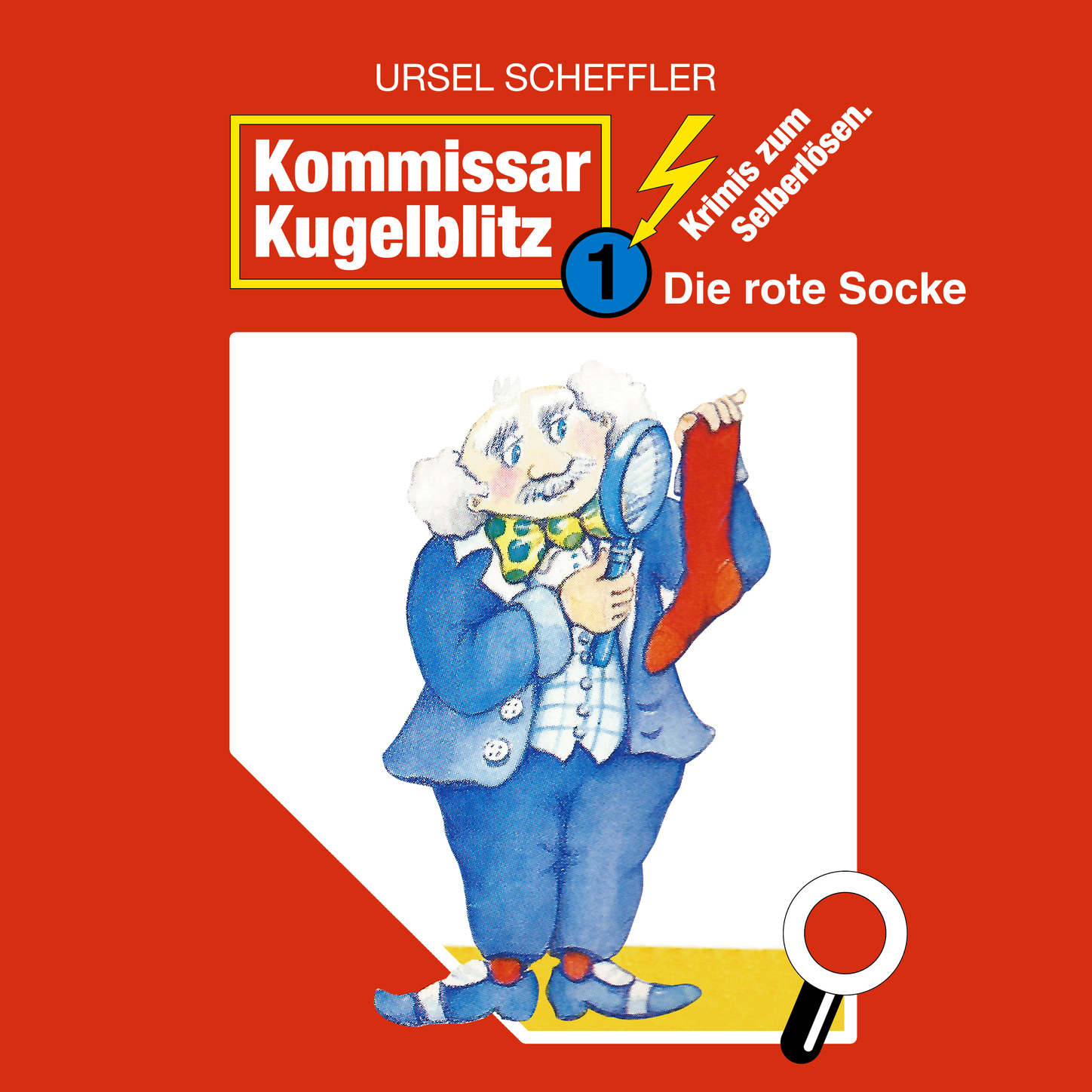 Обложка книги «Kommissar Kugelblitz, Folge 1: Die rote Socke»