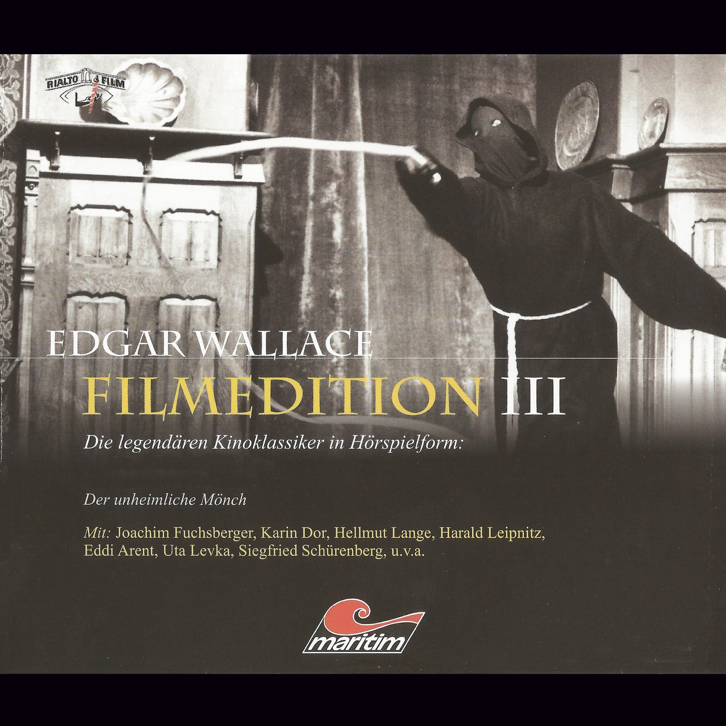 Обложка книги «Edgar Wallace - Filmedition, Folge 9: Der unheimliche Mönch»