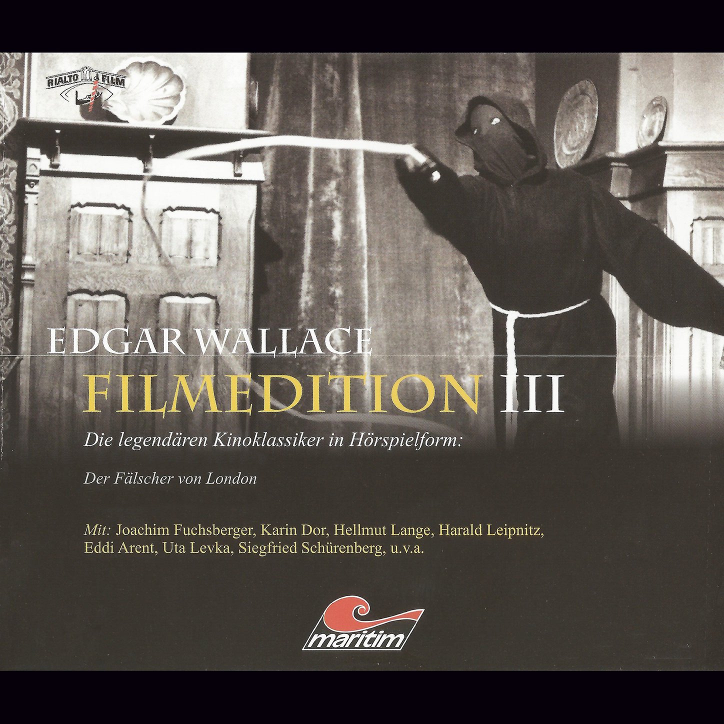 Обложка книги «Edgar Wallace - Filmedition, Folge 8: Der Fälscher von London»
