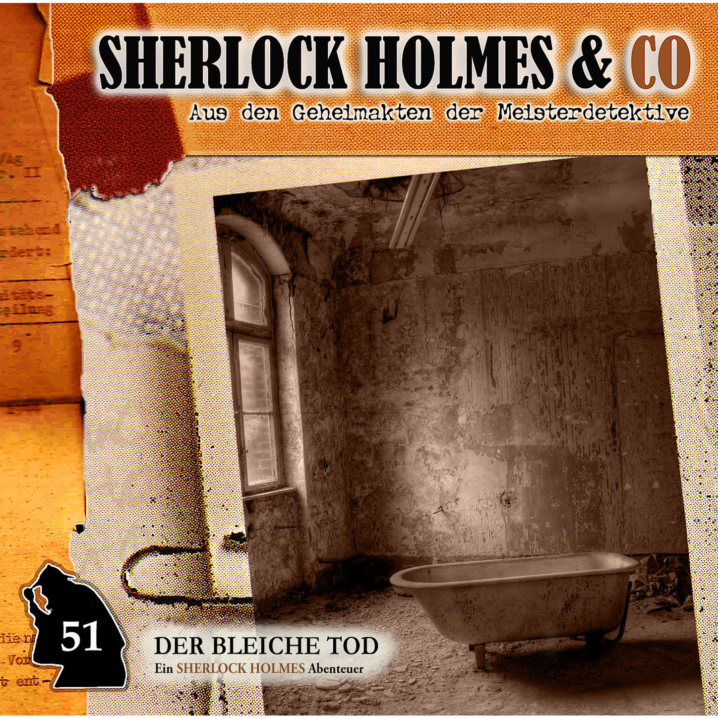 Обложка книги «Sherlock Holmes & Co, Folge 51: Der bleiche Tod»