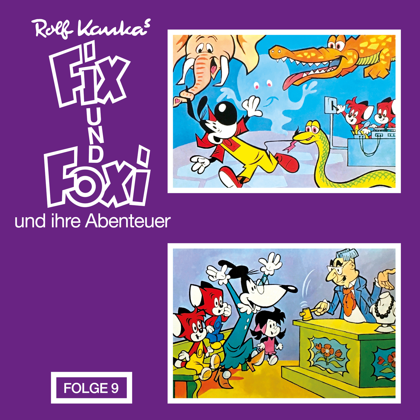 Обложка книги «Fix und Foxi, Fix und Foxi und ihre Abenteuer, Folge 9»
