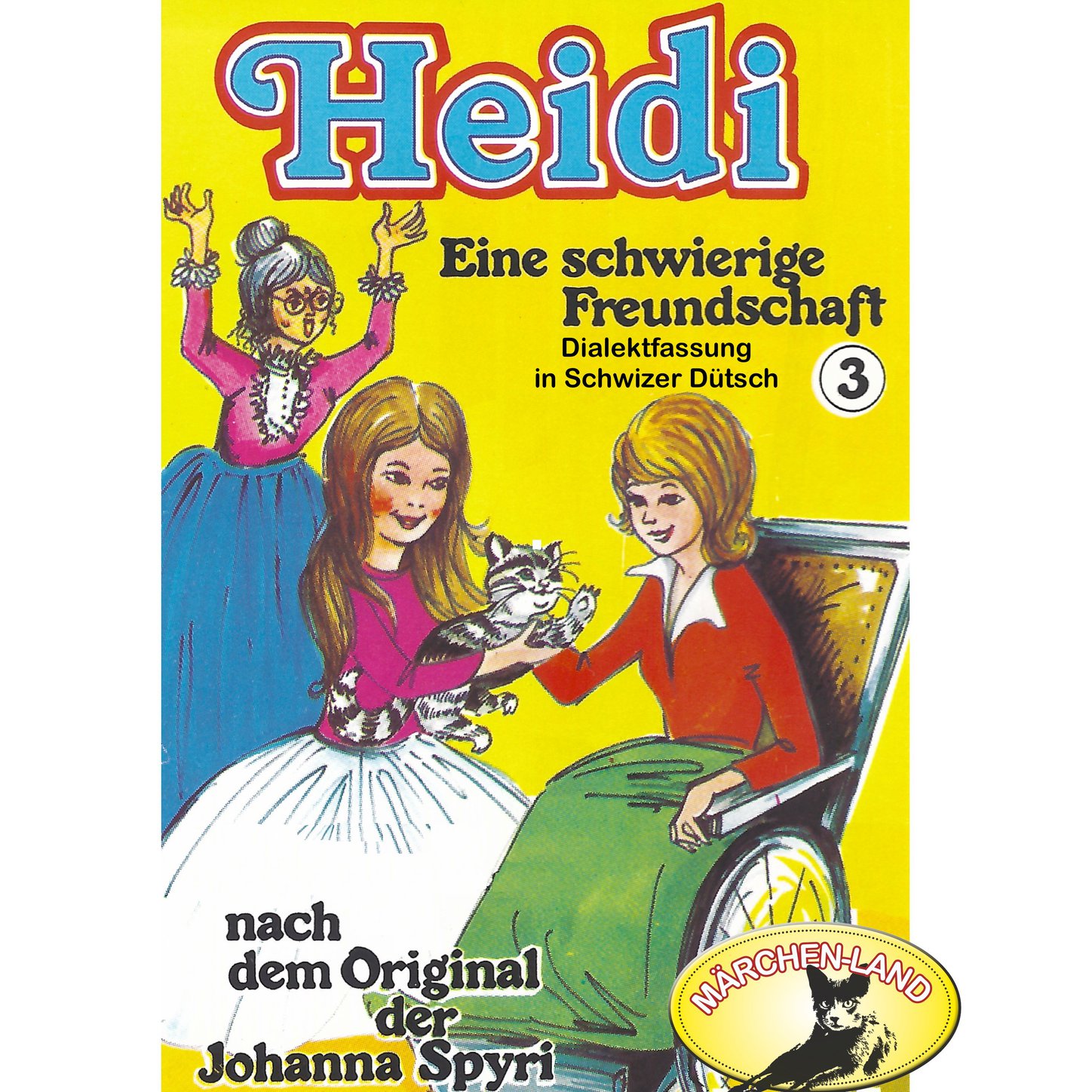 Обложка книги «Heidi, Folge 3: Eine schwierige Freundschaft»
