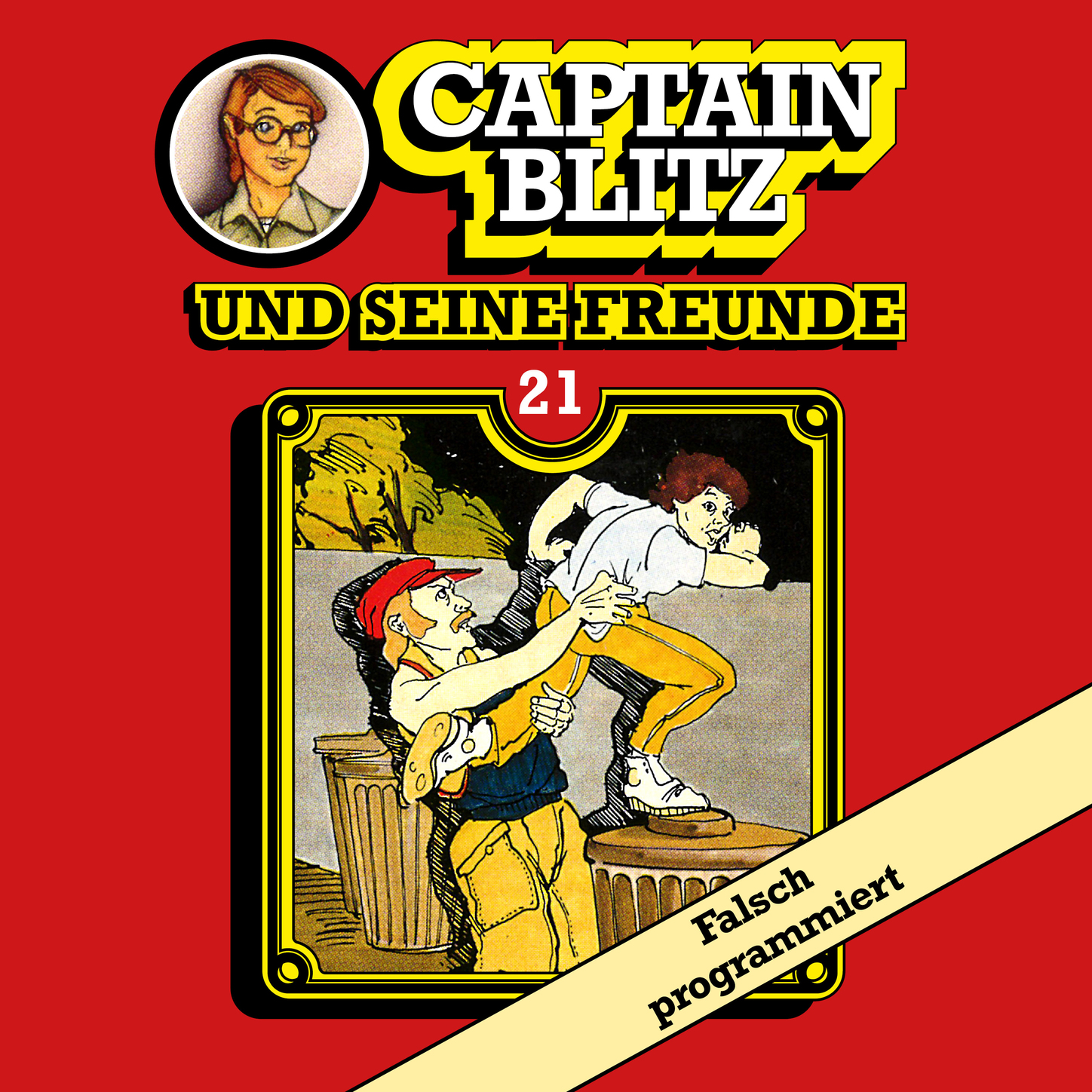 Обложка книги «Captain Blitz und seine Freunde, Folge 21: Falsch programmiert»
