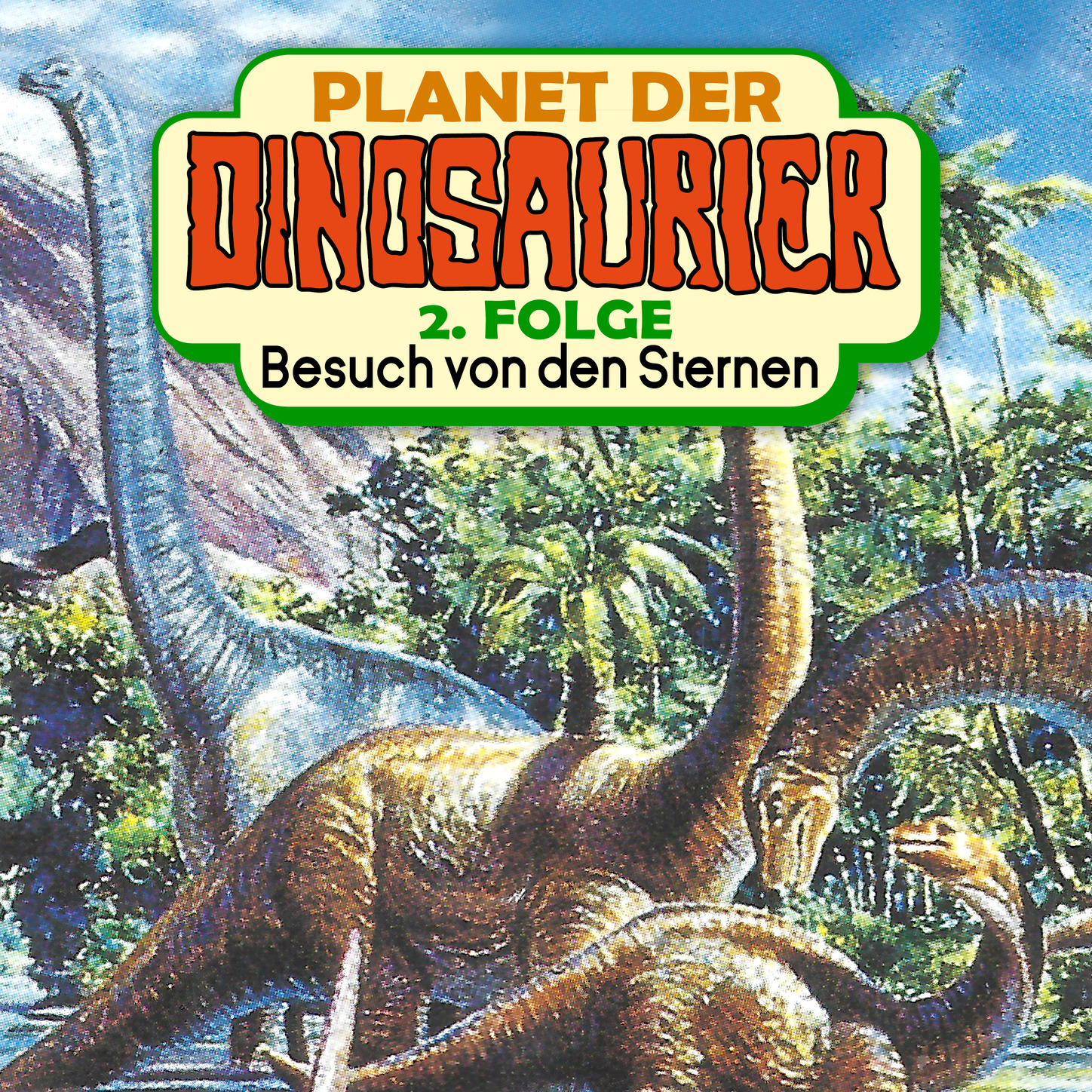 Обложка книги «Planet der Dinosaurier, Folge 2: Besuch von den Sternen»
