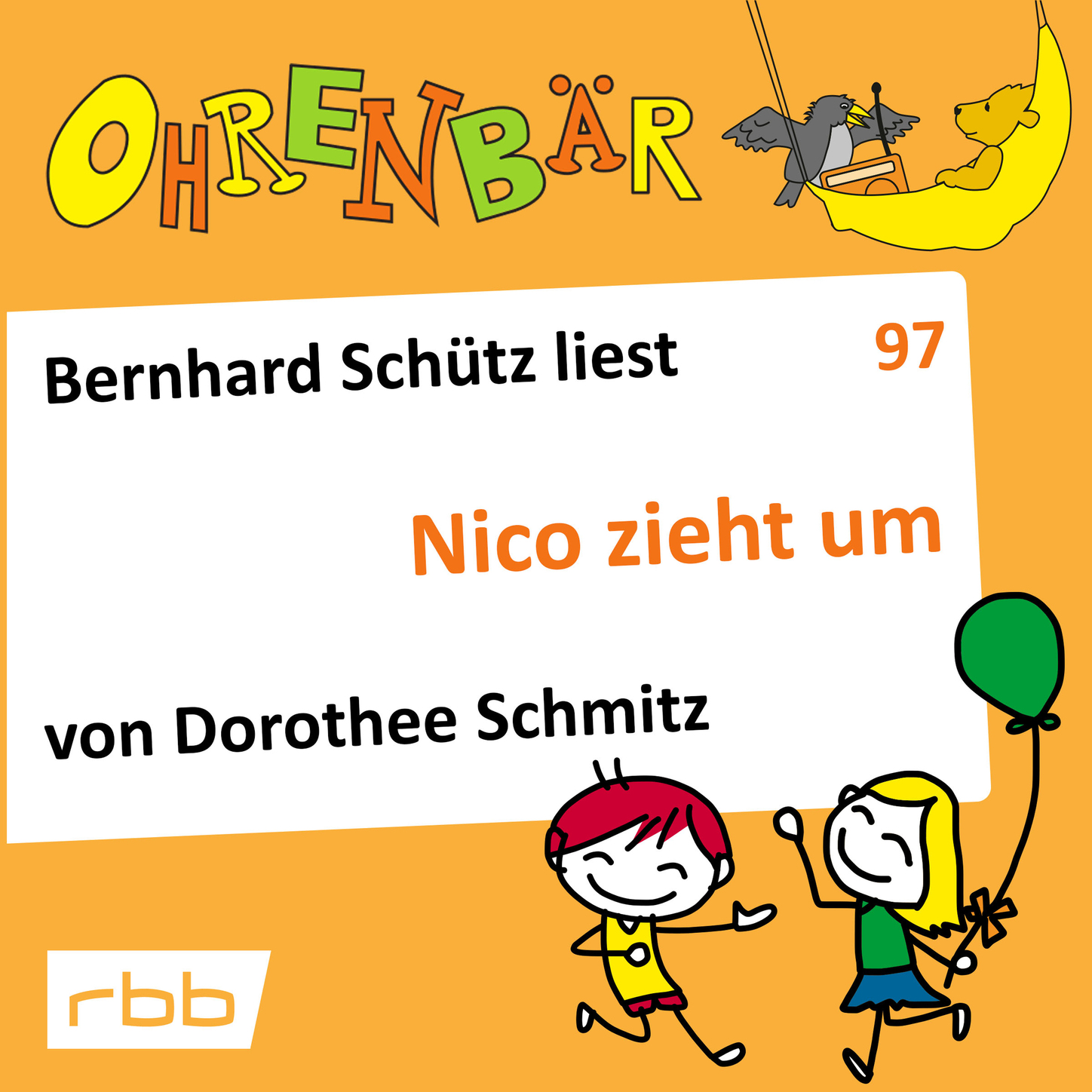 Обложка книги «Ohrenbär - eine OHRENBÄR Geschichte, Folge 97: Nico zieht um (Hörbuch mit Musik)»