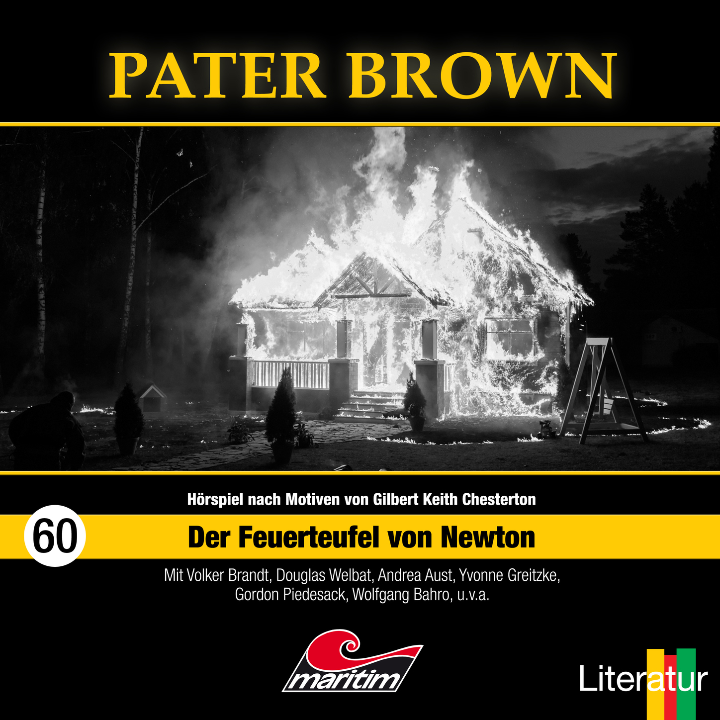 Обложка книги «Pater Brown, Folge 60: Der Feuerteufel von Newton»