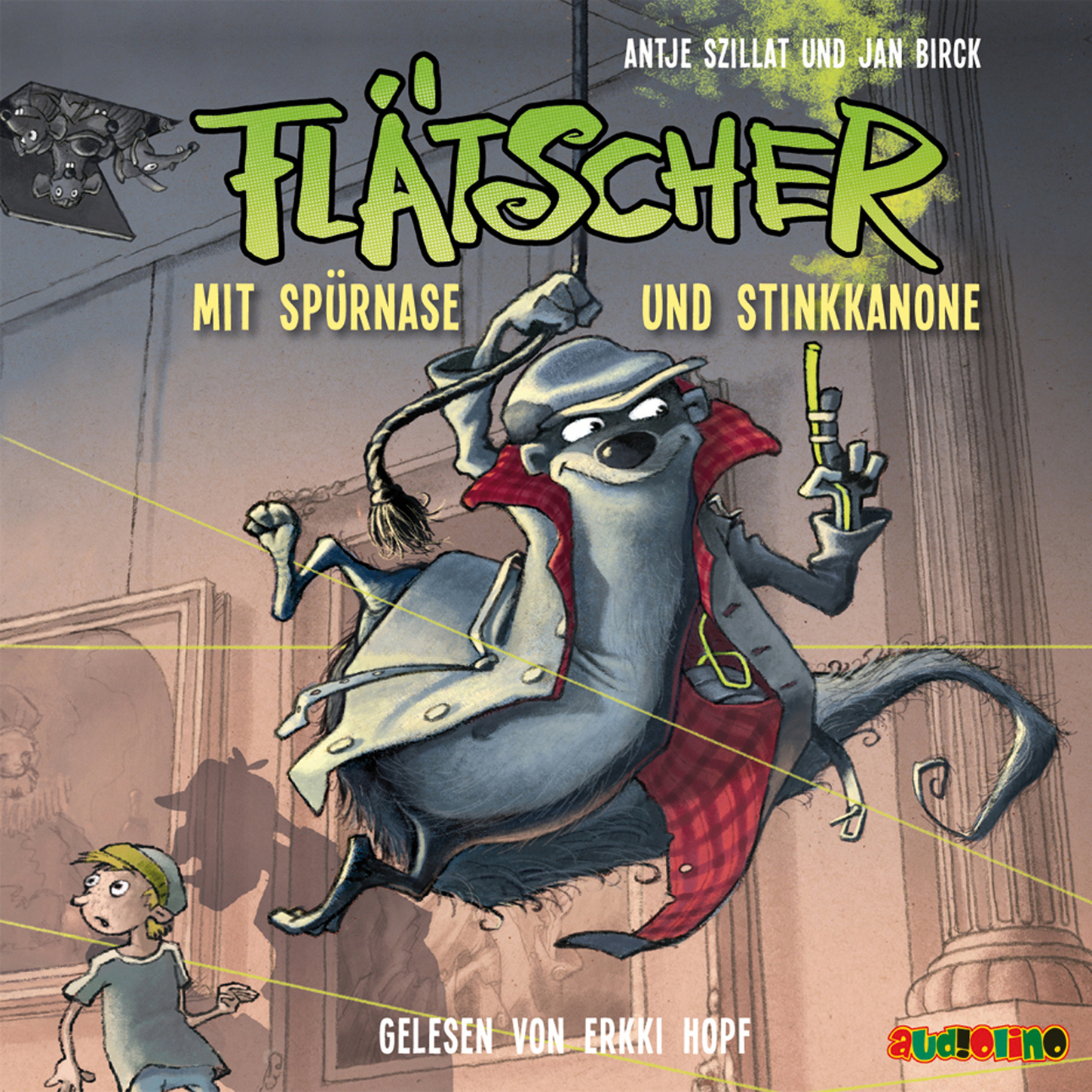 Обложка книги «Mit Spürnase und Stinkkanone - Flätscher 3»