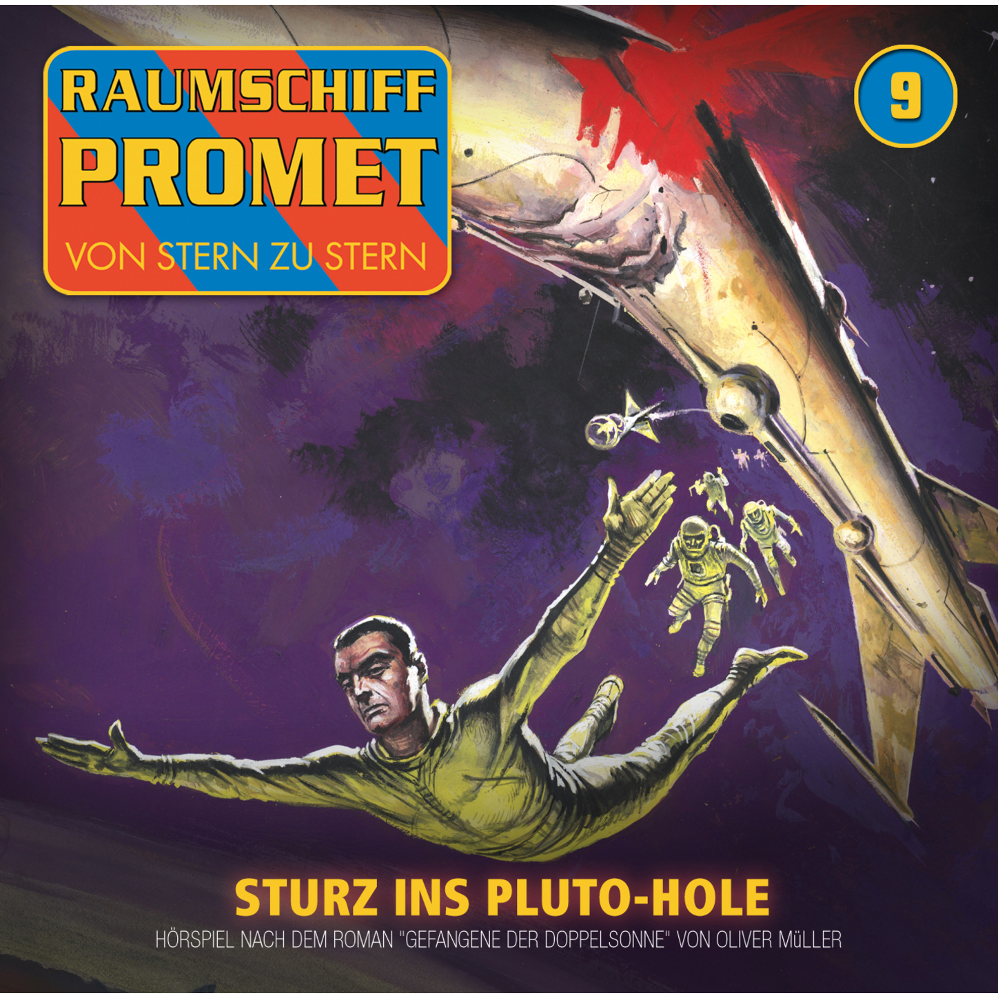 Обложка книги «Raumschiff Promet, Folge 9: Sturz ins Pluto-Hole»