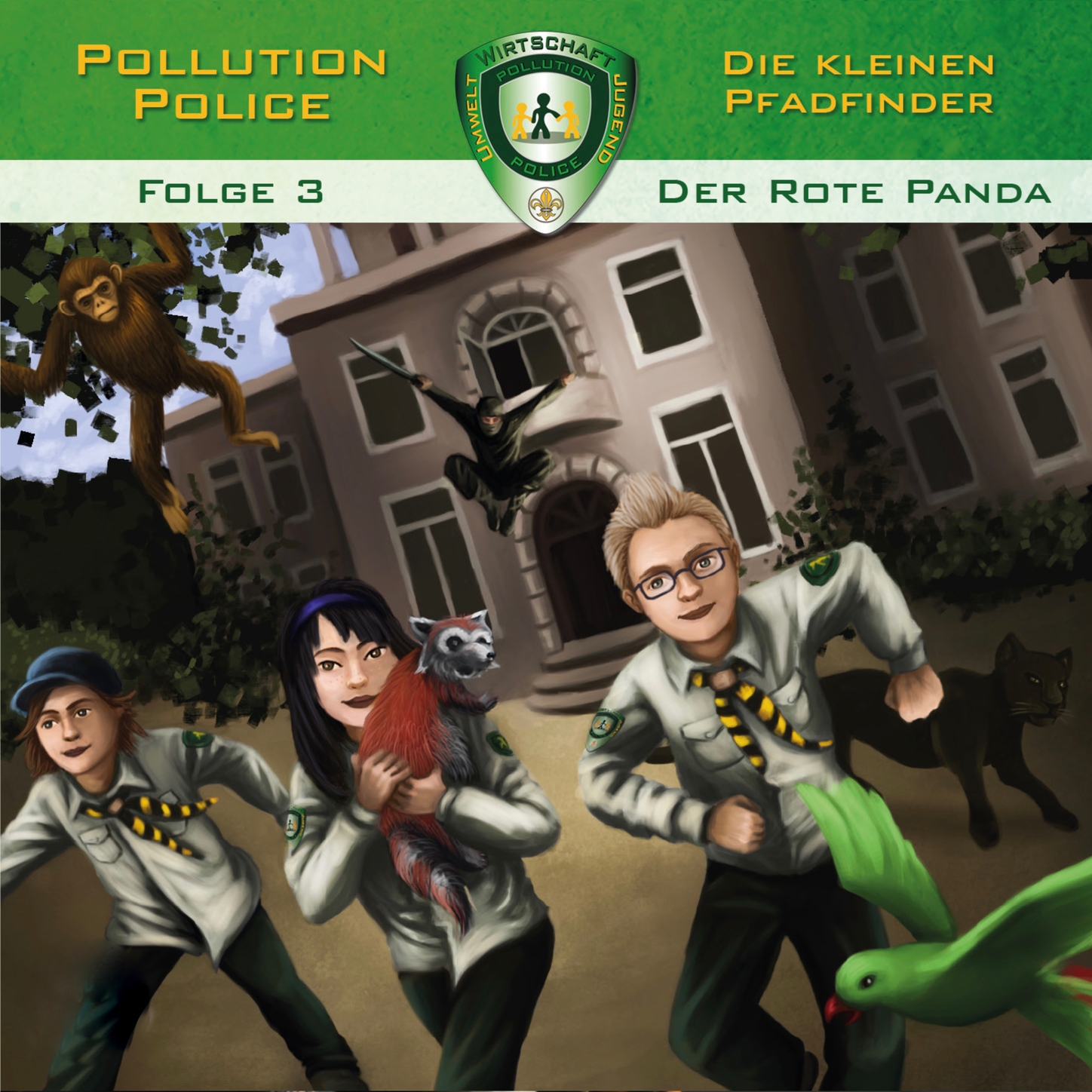 Обложка книги «Pollution Police, Folge 3: Der rote Panda»